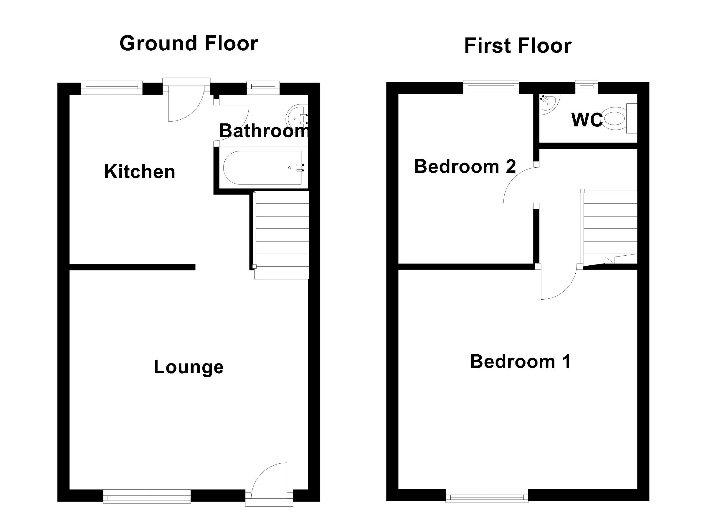 7 Mary Street, Carnforth floorplan