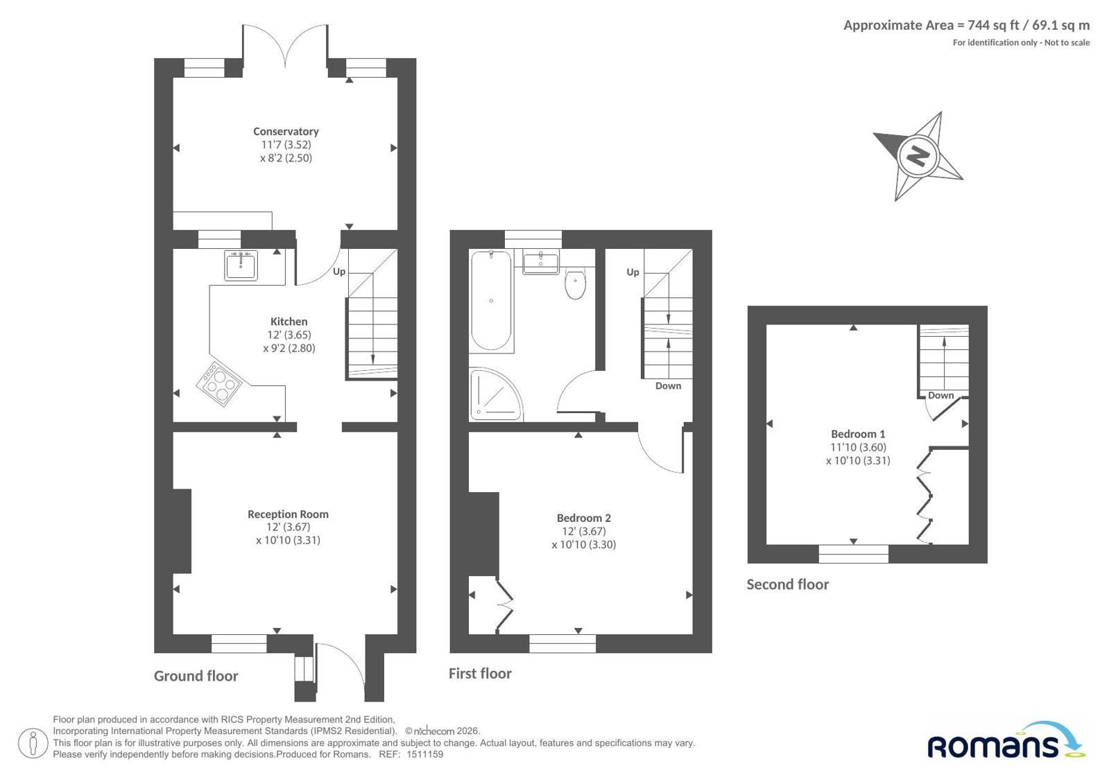 12, Princess Street, Berkshire floorplan