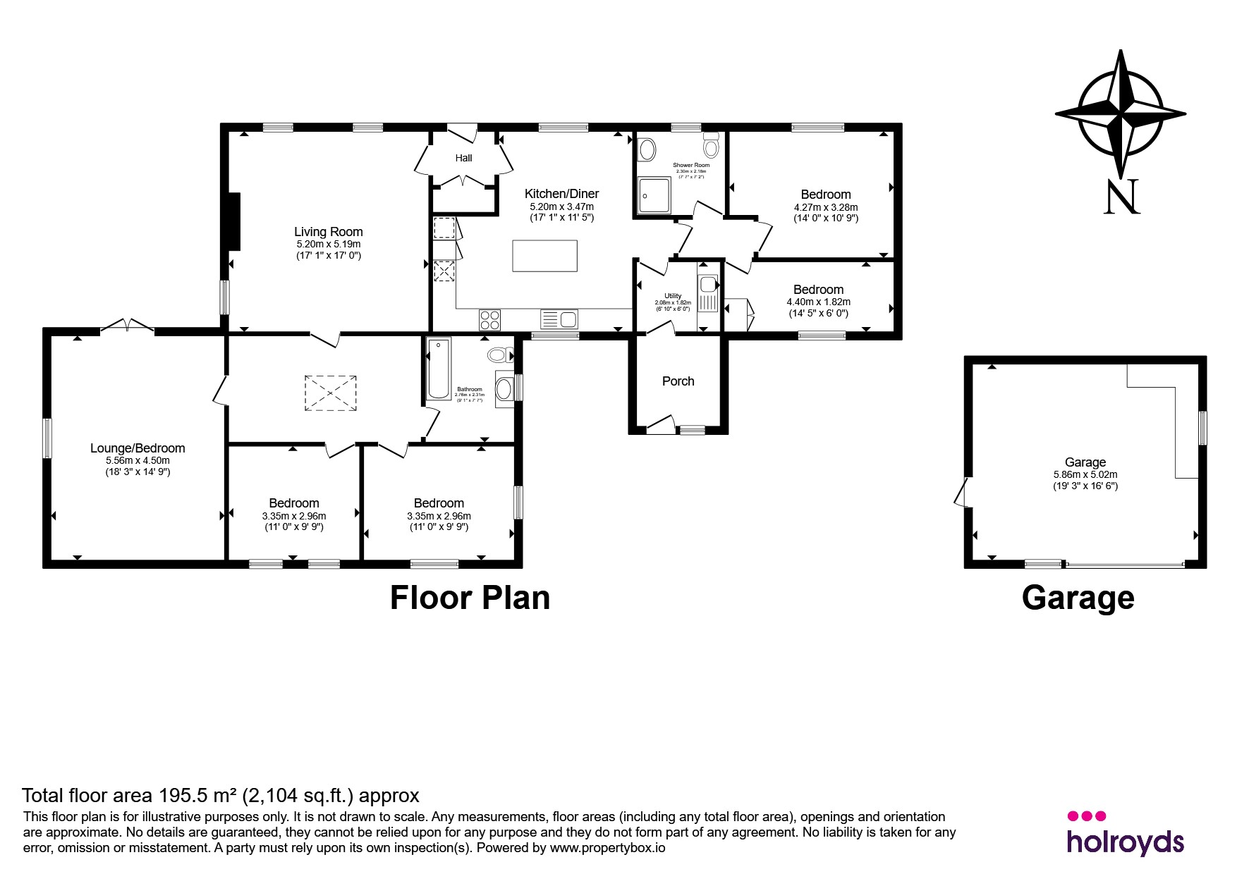 Black Moor Croft, Black Moor Road, Keighley floorplan