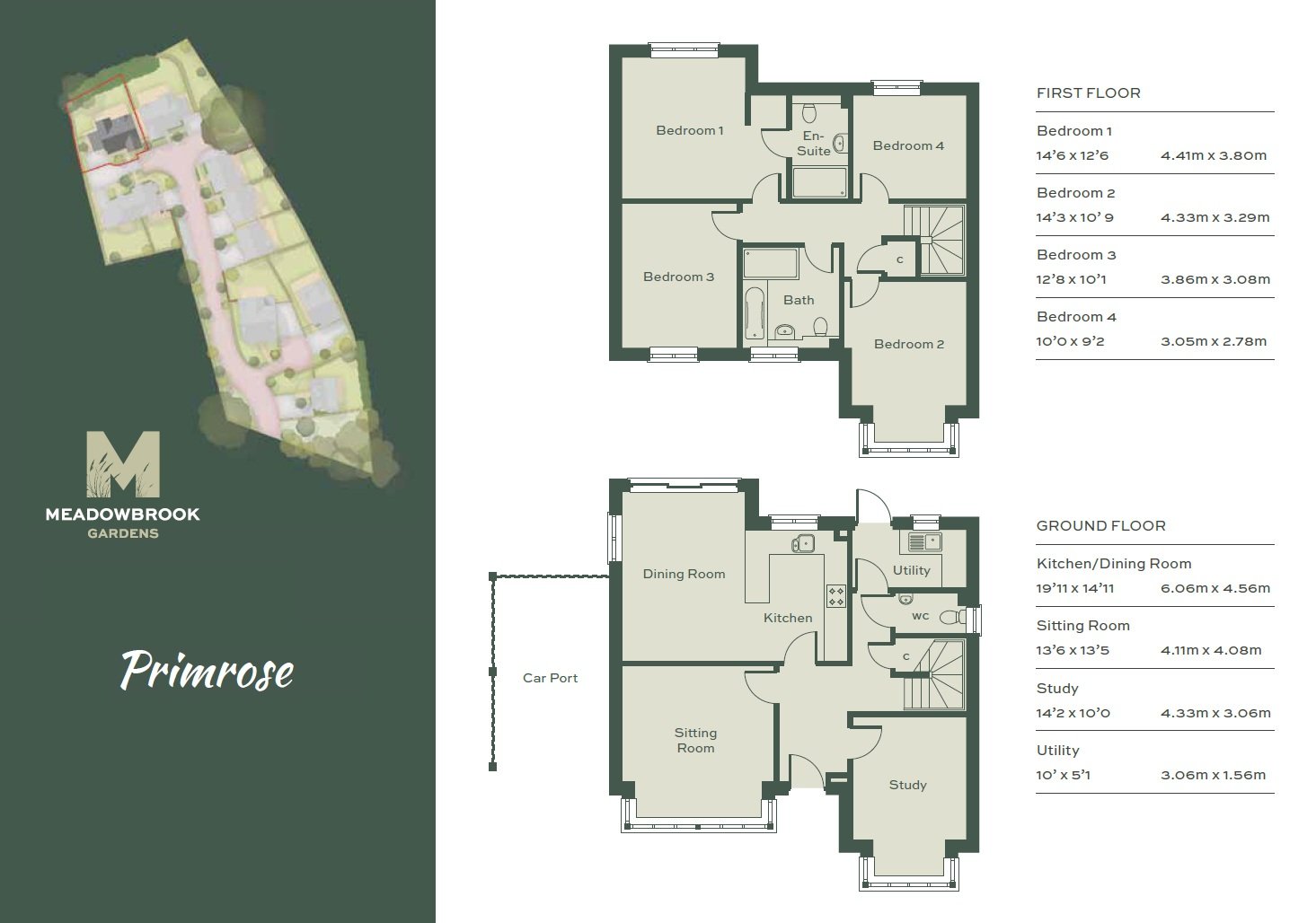 Primrose, Salisbury Road floorplan