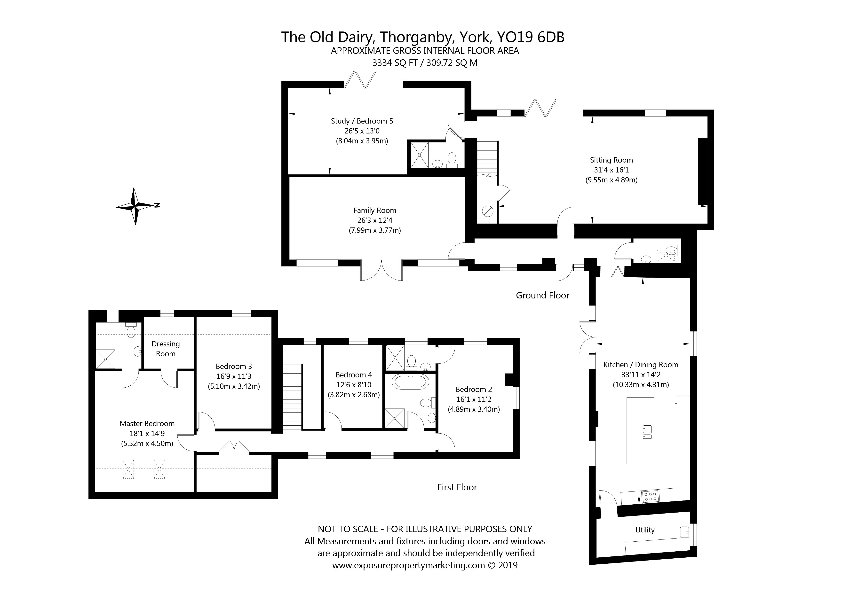 5 Bedrooms Detached house for sale in Main Street, Thorganby, York YO19