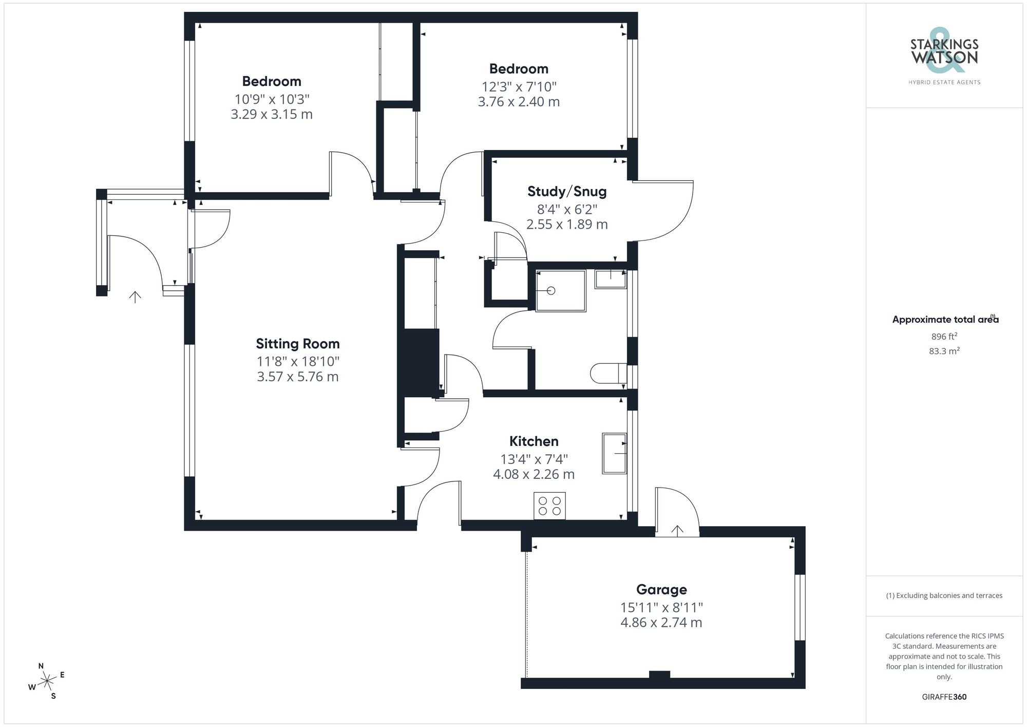 56 Field House Gardens, Diss floorplan