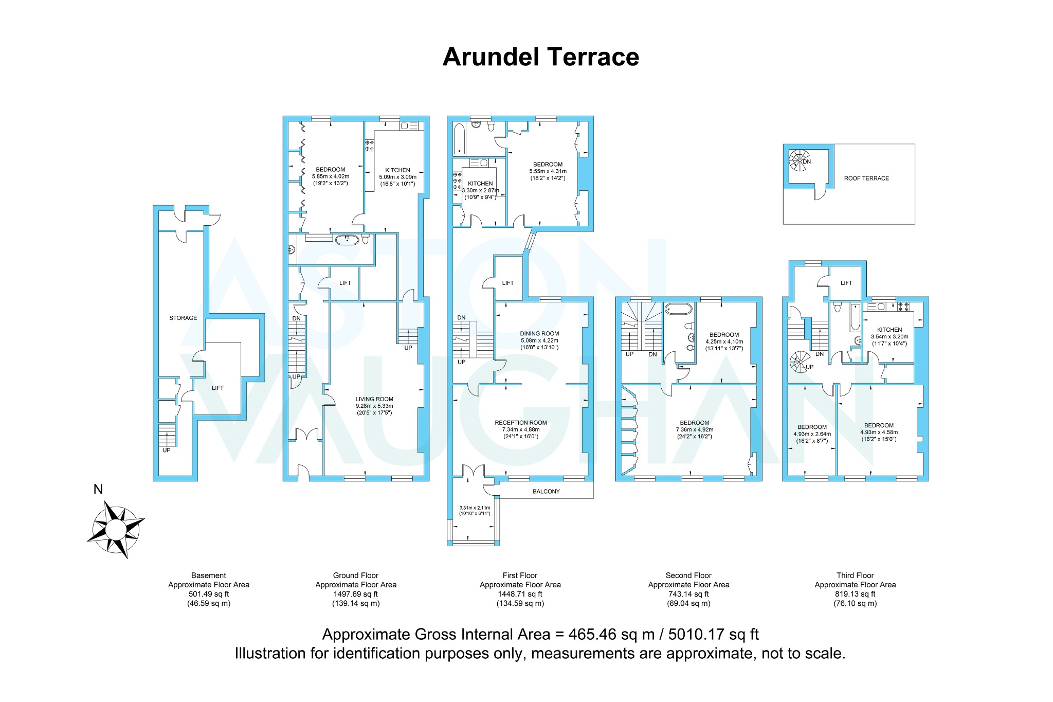 11 Arundel Terrace, Brighton, East Sussex floorplan
