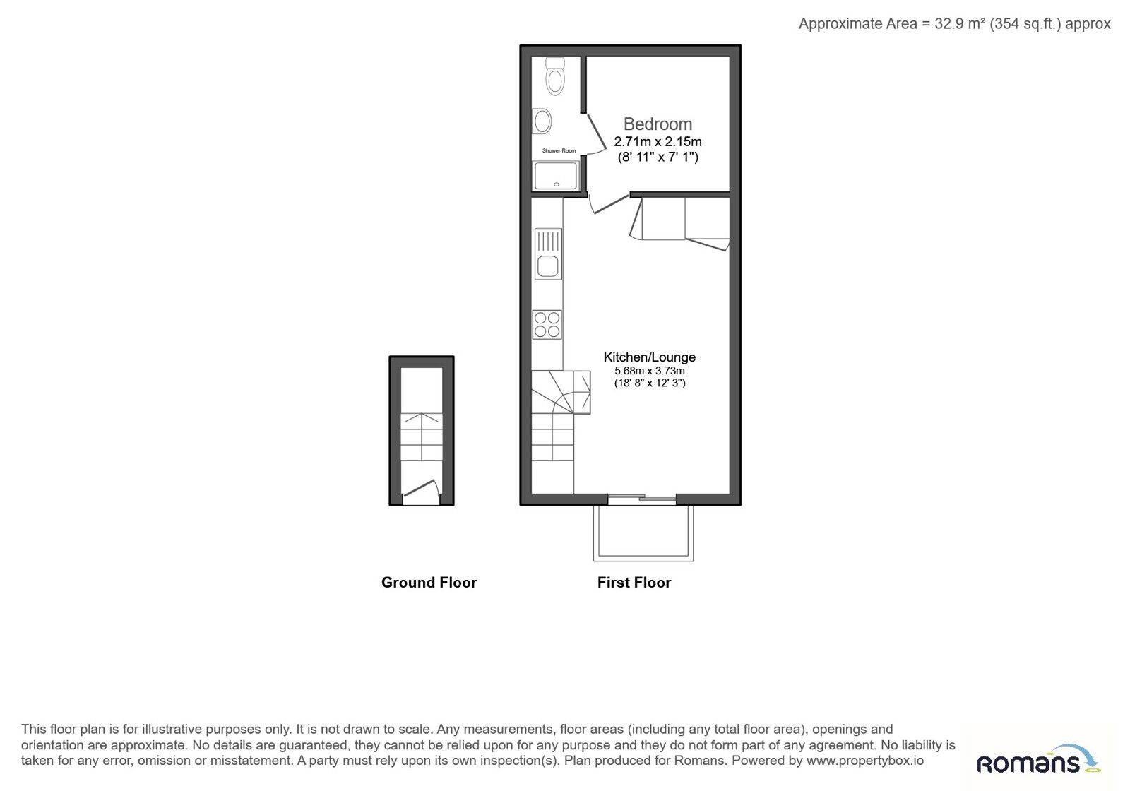 1A, Firmstone Road, Hampshire floorplan