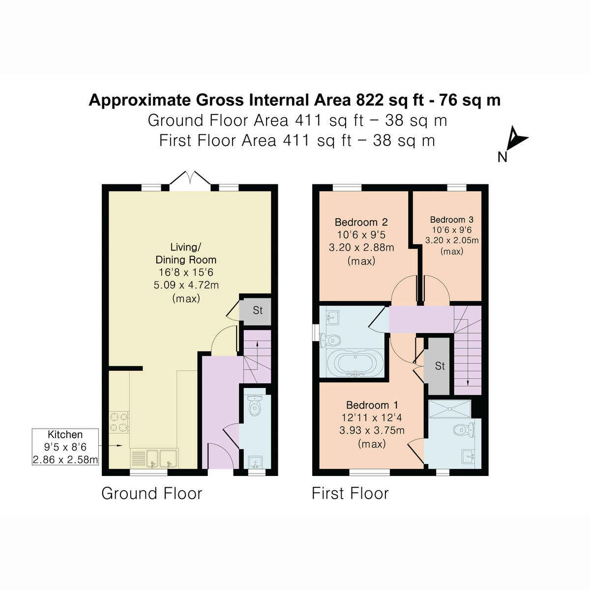 20, Diamond Way, Chilton floorplan