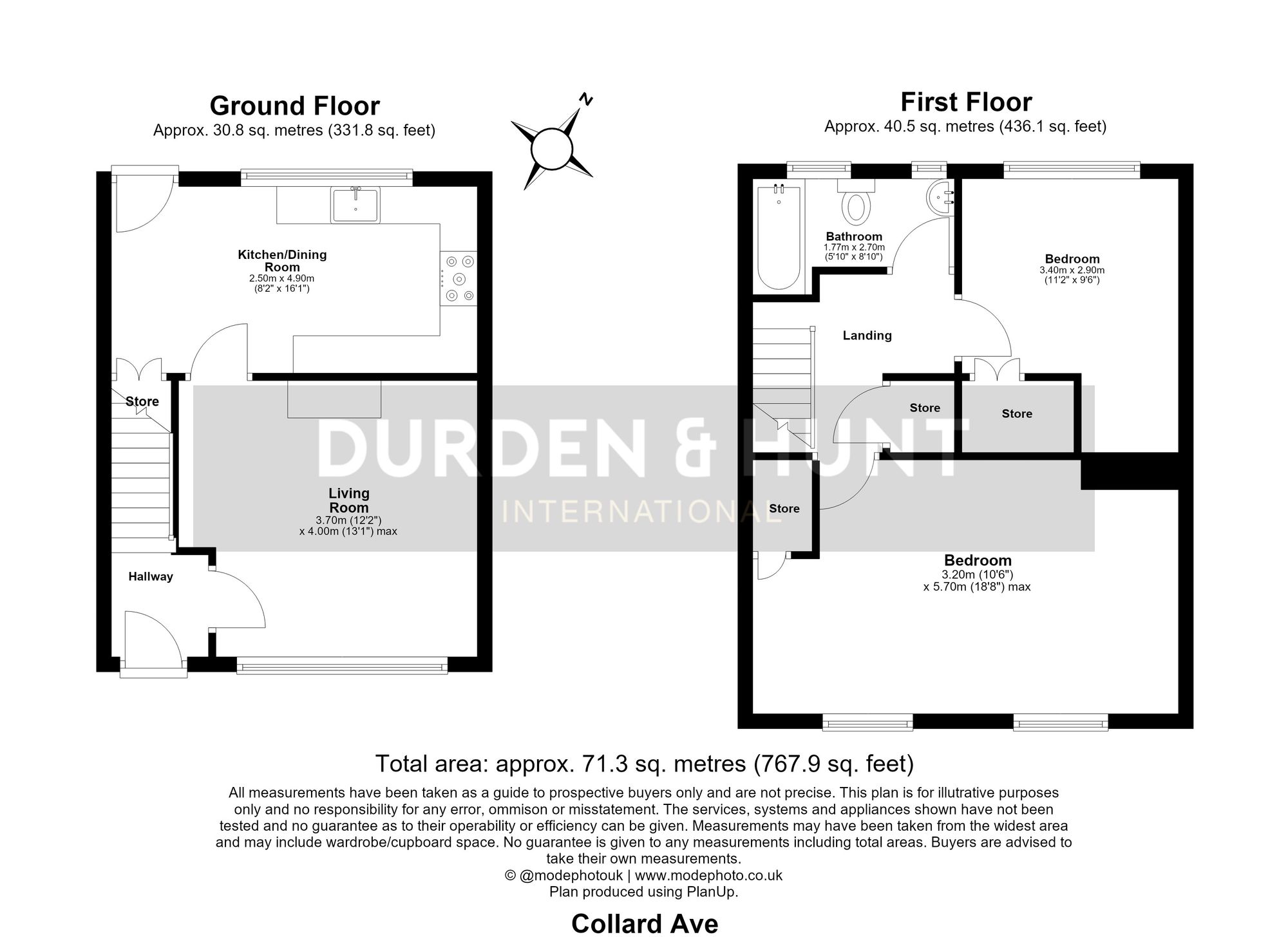 61 Collard Avenue, Loughton floorplan
