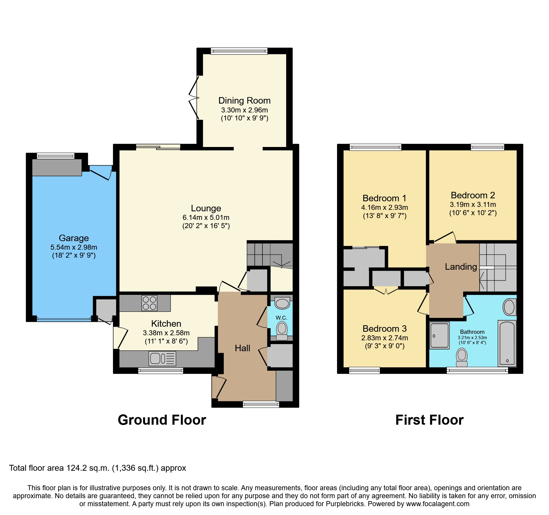 19, Derwent Road, Basingstoke floorplan