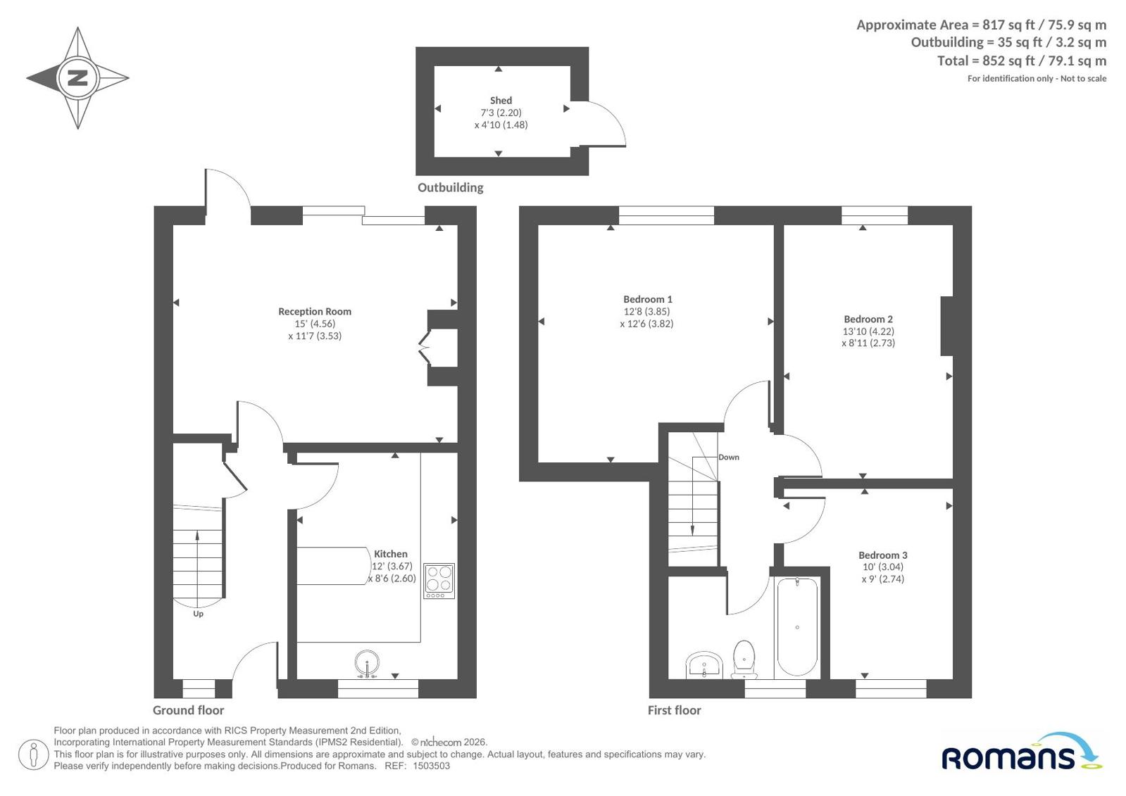 2, Clewer New Town, Berkshire floorplan
