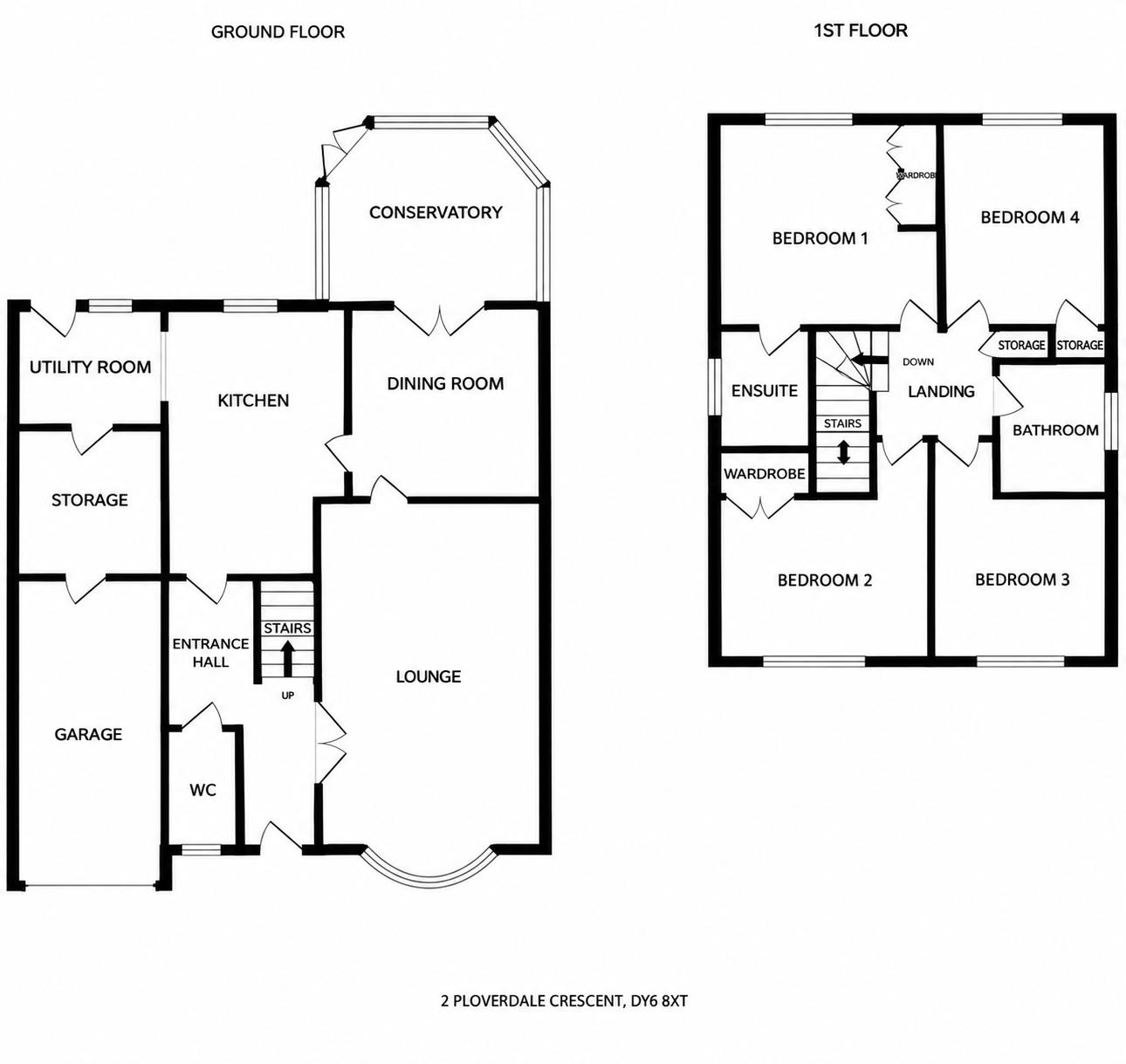67, Ploverdale Crescent, Kingswinford floorplan