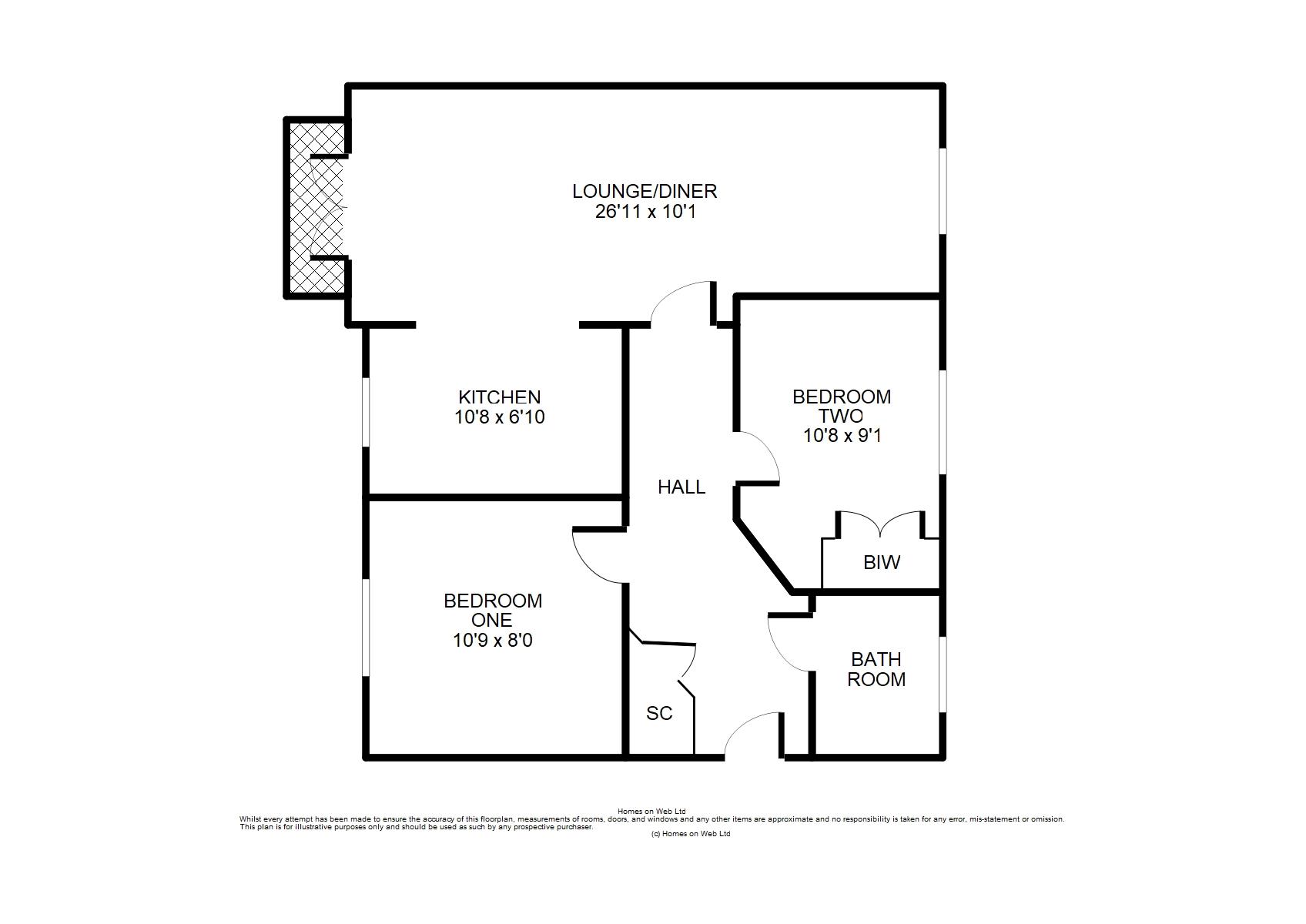 51, Milton Road, Milton Keynes floorplan