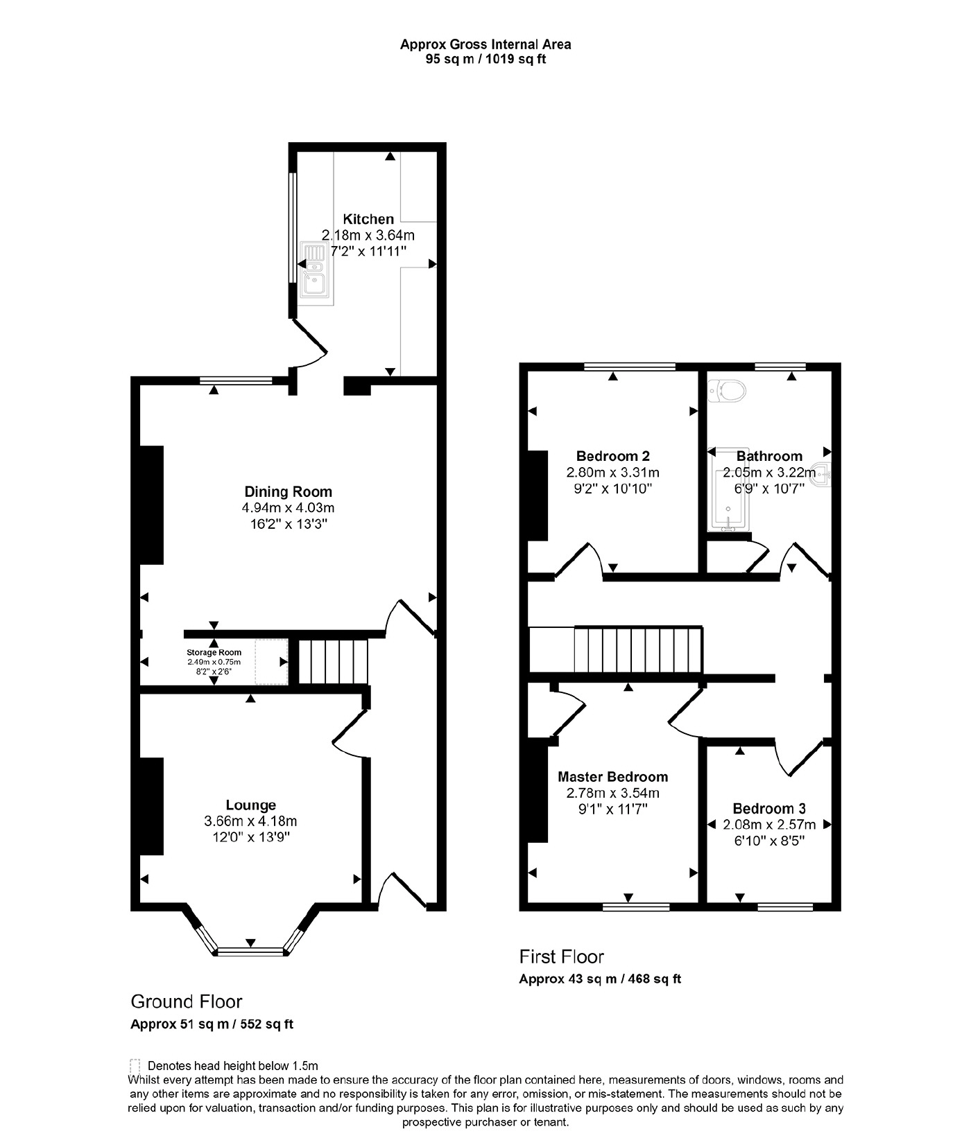 Bulwer Street, Rock Ferry, Birkenhead CH42, 3 bedroom end terrace house