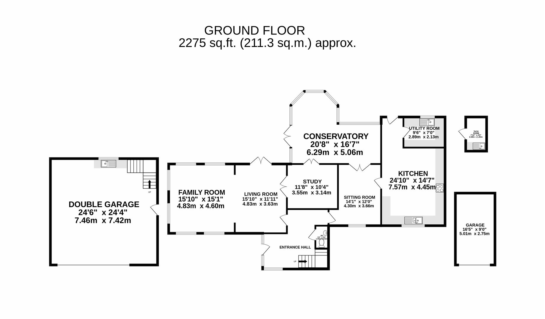 Highfield, Mount Gawne Road, Port St. Mary floorplan