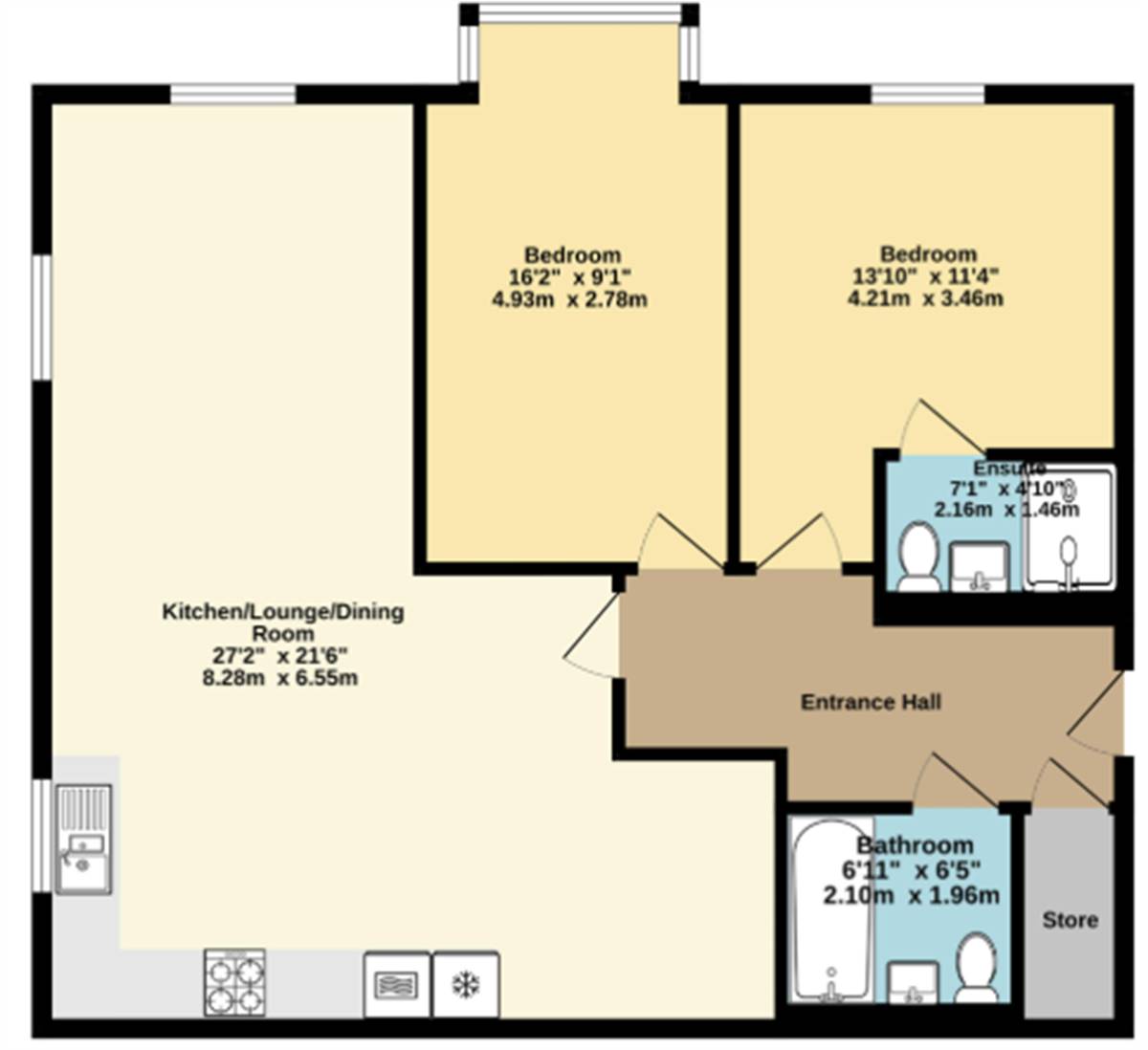 20, Sidney Grove, Herne Bay floorplan