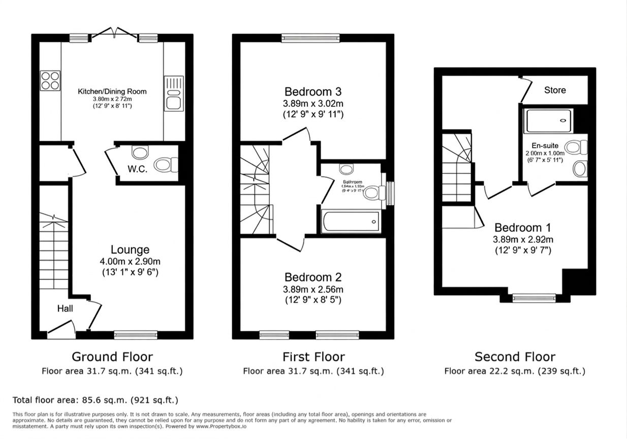 113, Waun Fawr, Swansea floorplan