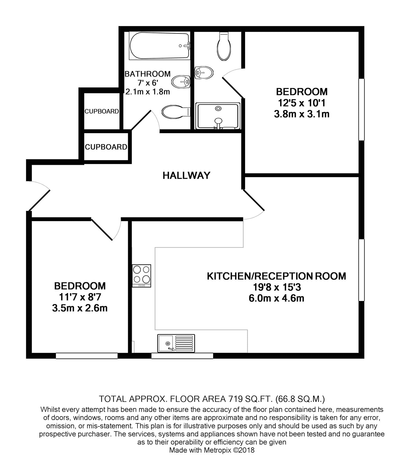 2 Bedrooms Flat to rent in Anerley Road, London SE20