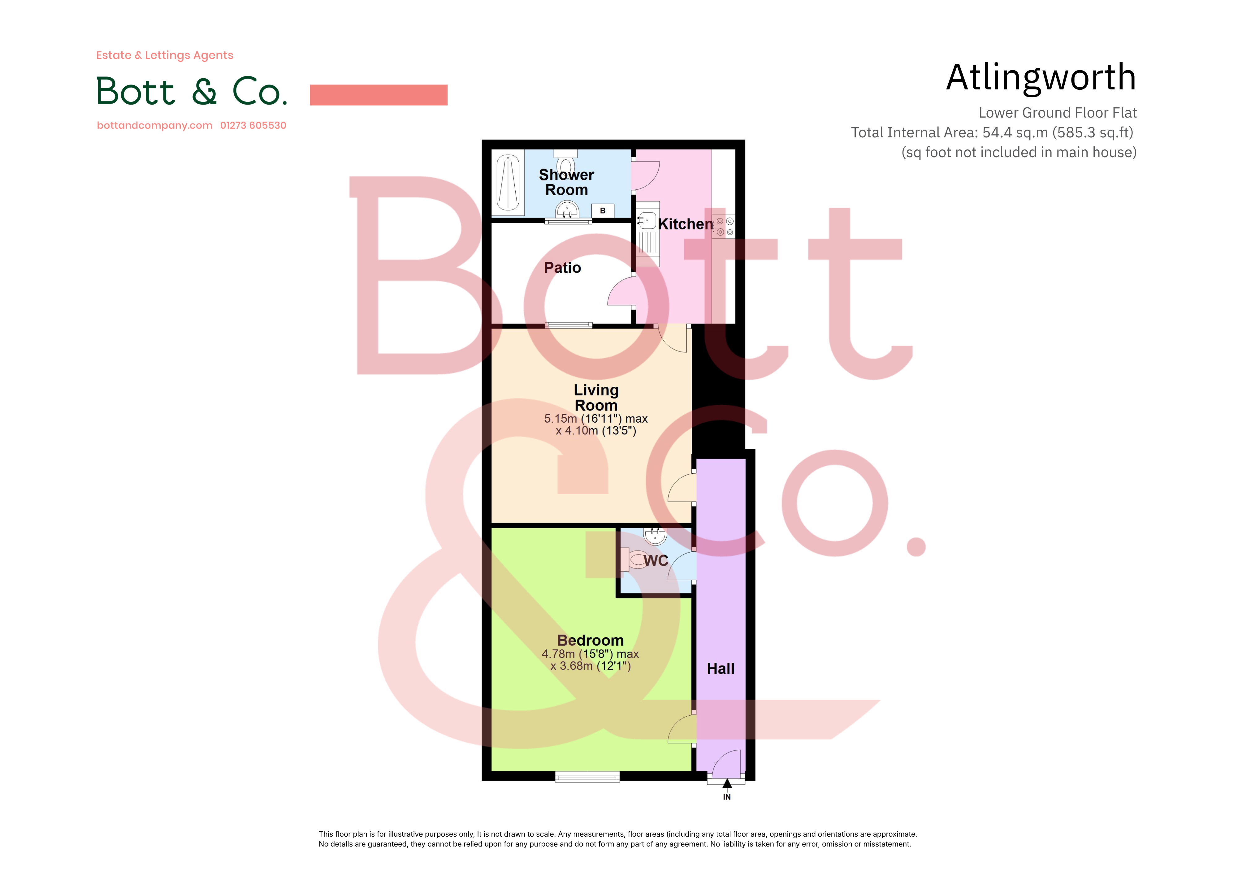 21, Atlingworth Street, Brighton floorplan