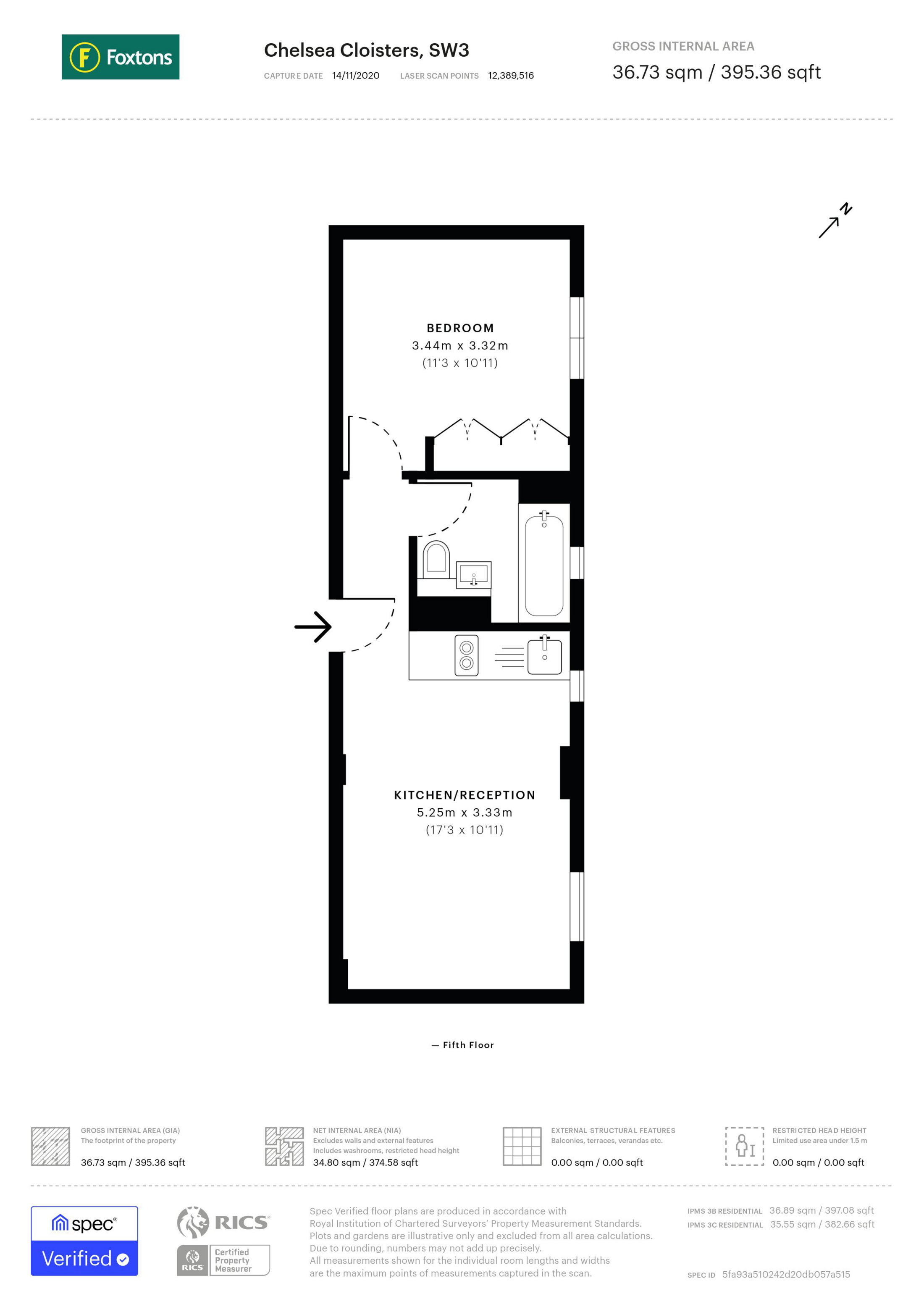 Sloane Avenue, Chelsea floorplan