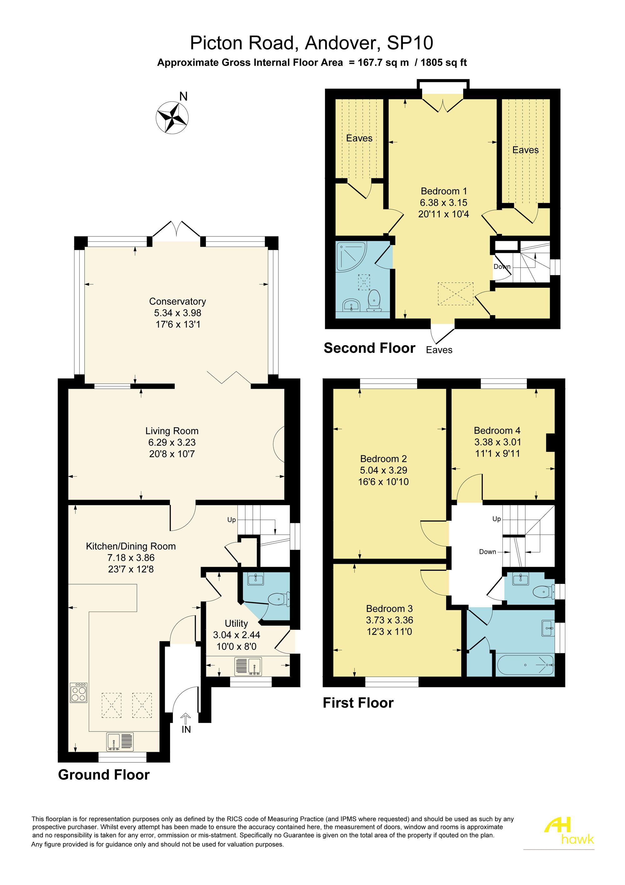 18 Picton Road, Andover floorplan
