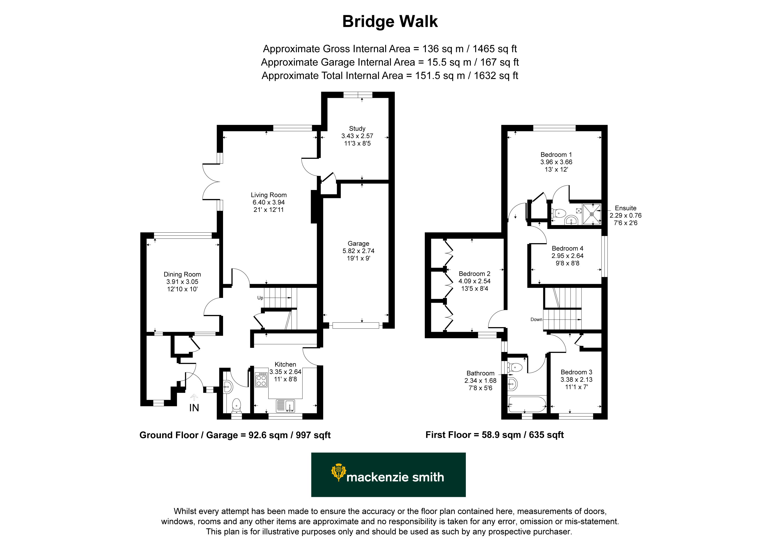 17, Bridge Walk, Hampshire floorplan