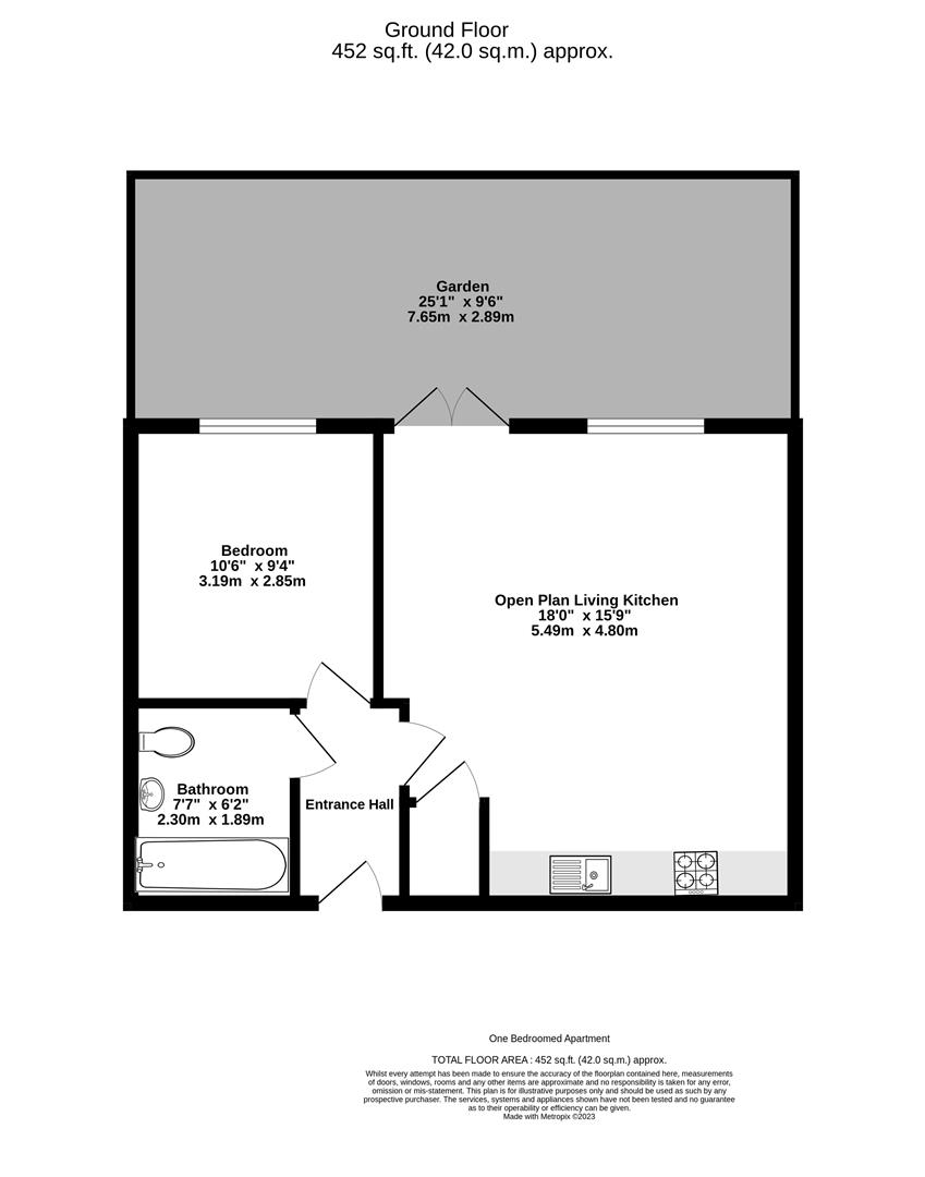 4, Block E, Aviator Court, York floorplan