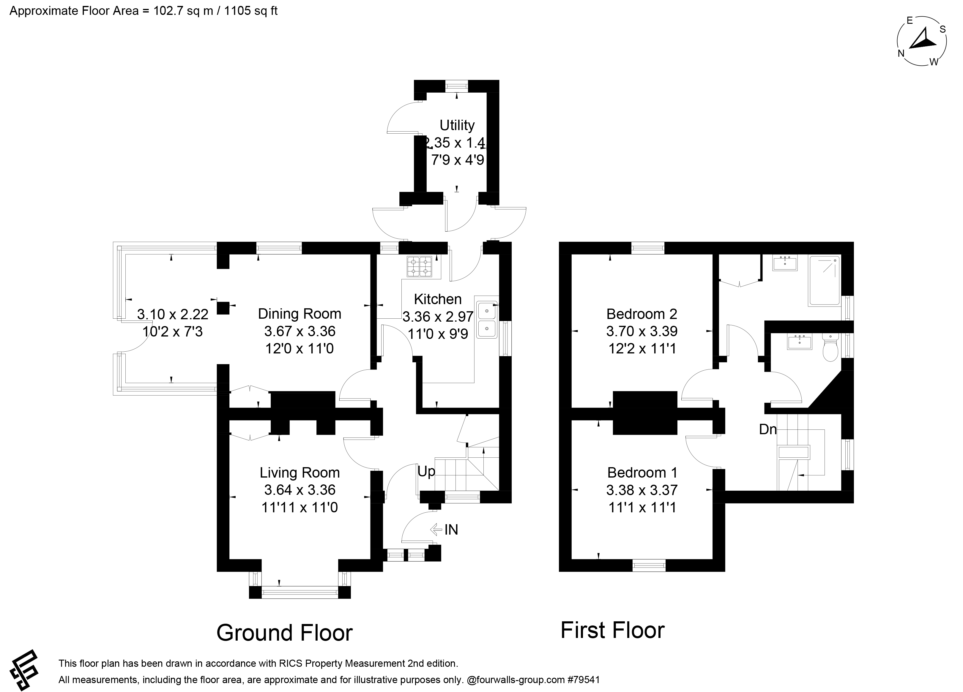 Rimington,, Old London Road, Hampshire floorplan