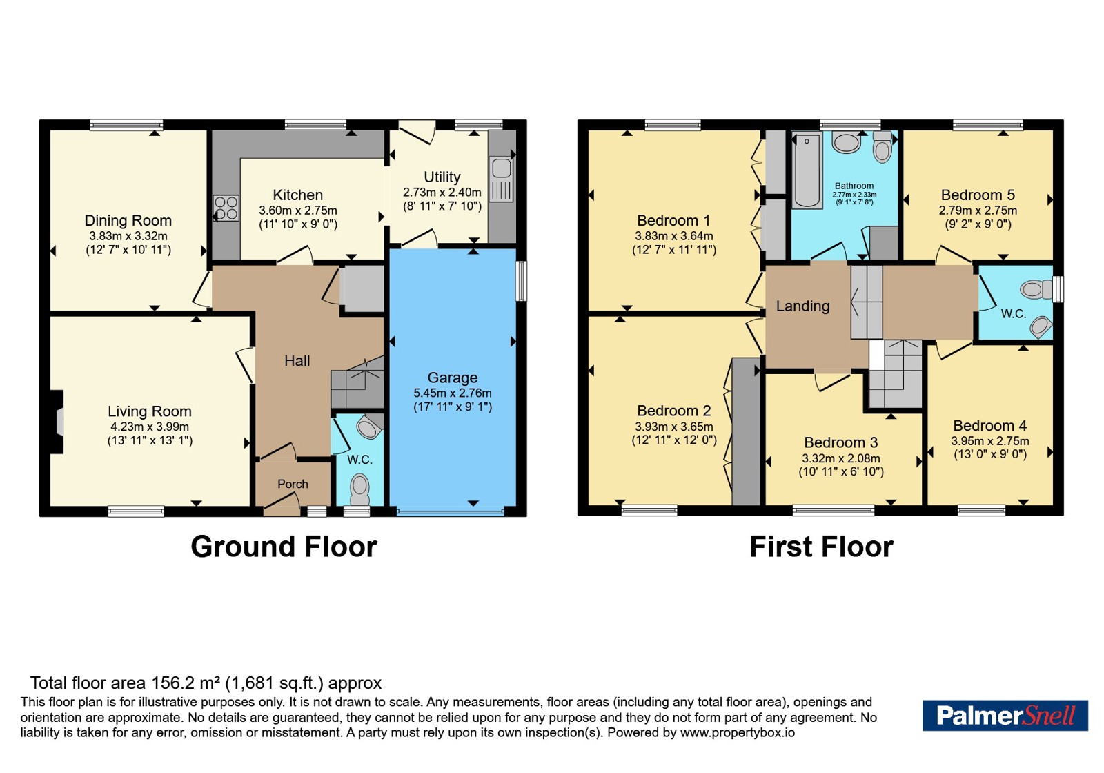 456, Chickerell Road, Weymouth floorplan