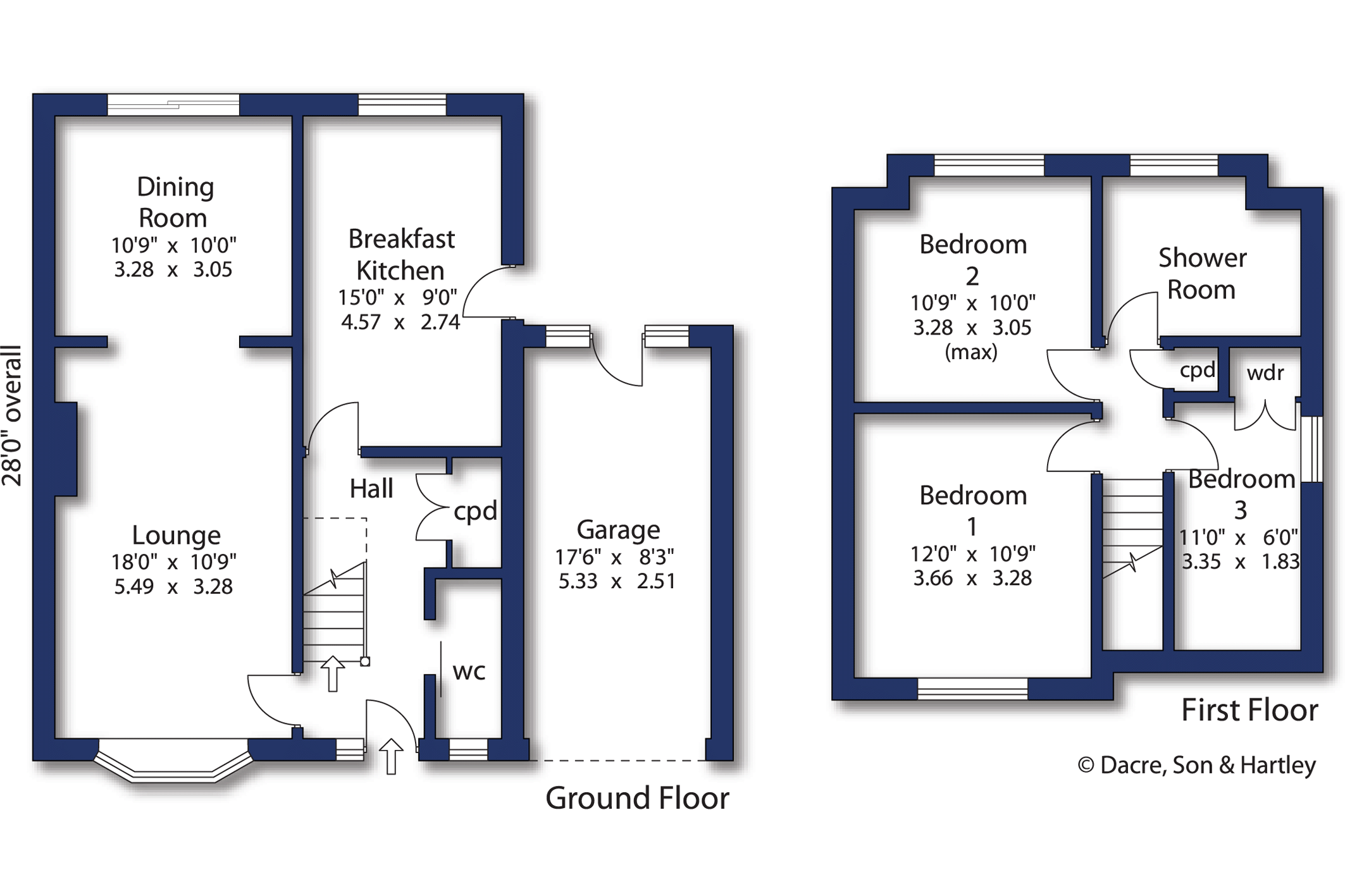 14, Lairum Rise, Wetherby floorplan