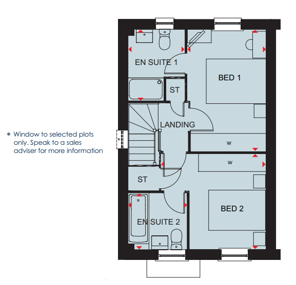 West Road, Bridport floorplan