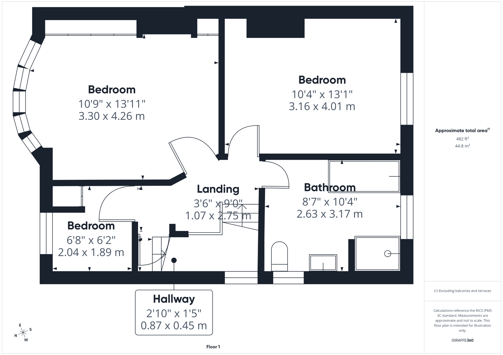 52, Stakesby Road, Whitby floorplan