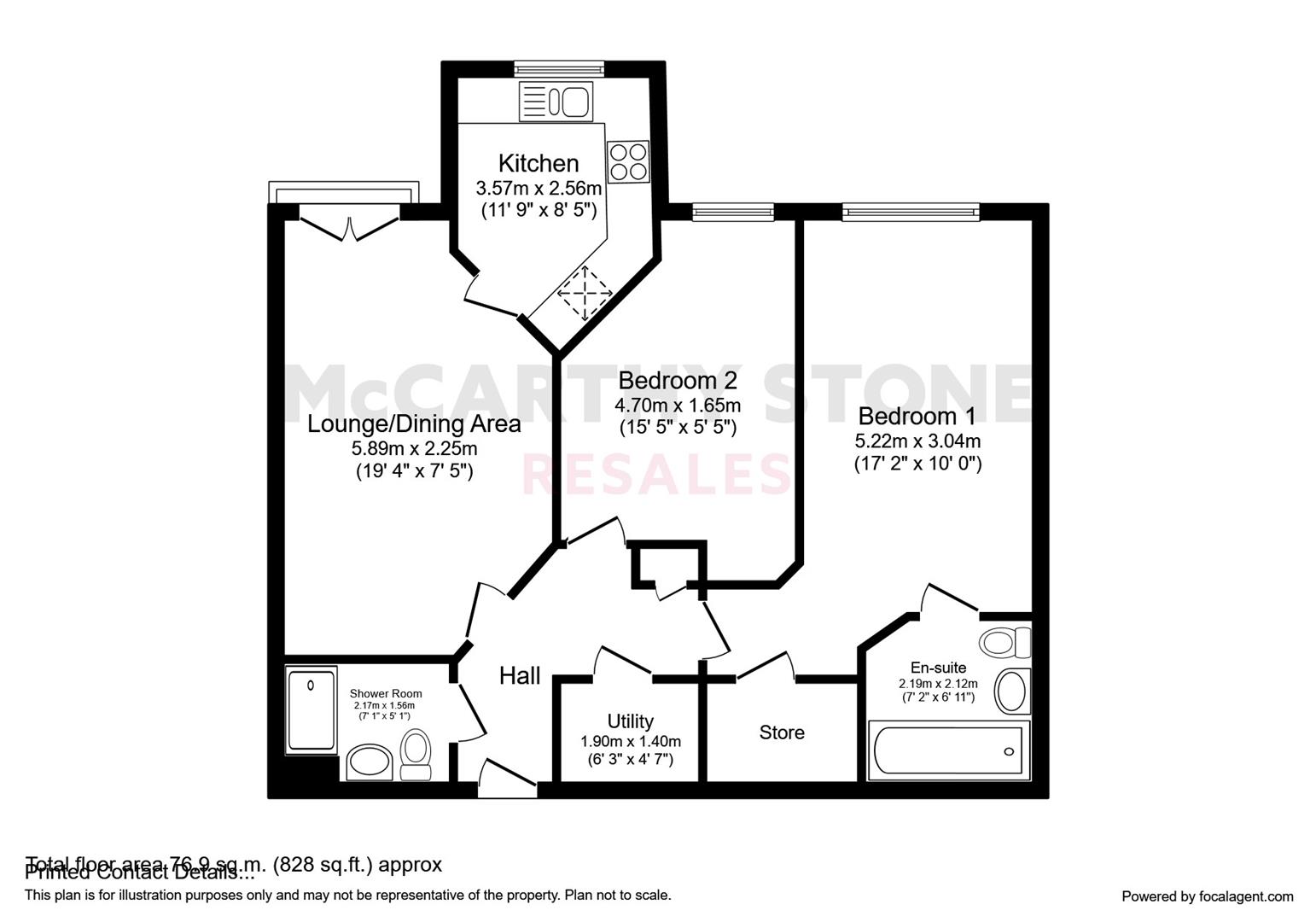 Lowestone Court, Stone Lane, Kinver, Stourbridge DY7, 2 bedroom