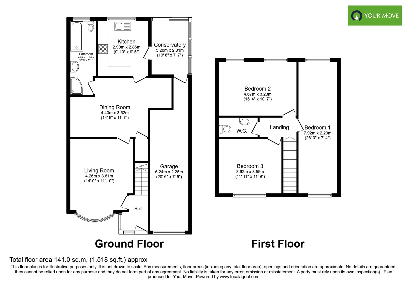 262, Lichfield Road, Burton-on-Trent floorplan