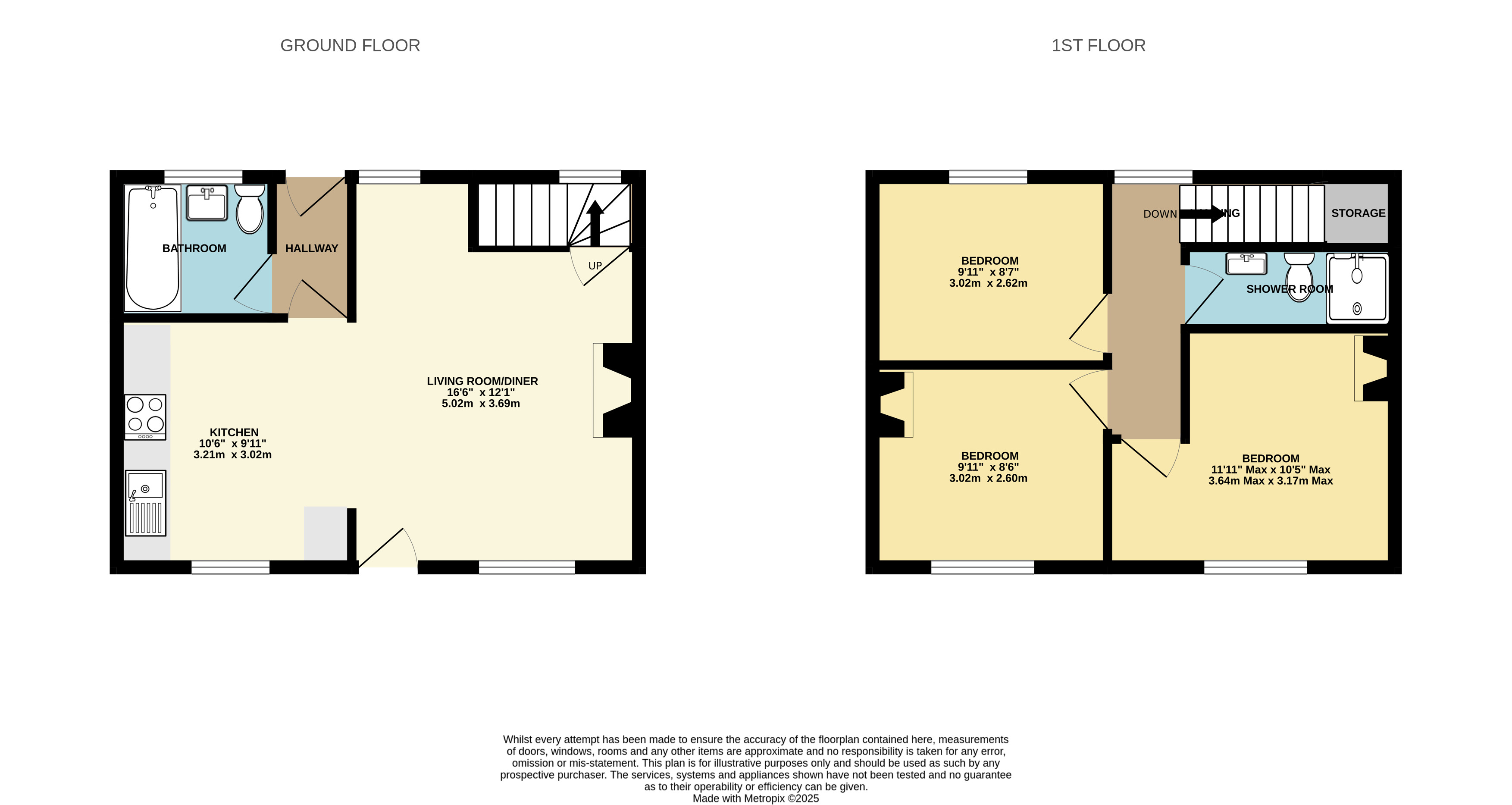 7, Higher Axmouth, Seaton floorplan