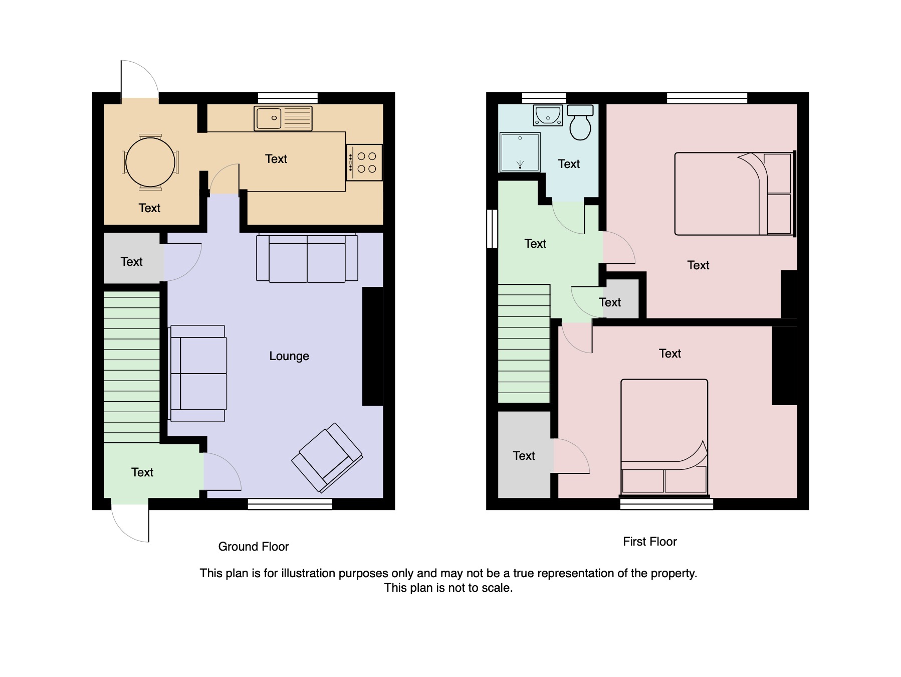 2 Bedrooms End terrace house for sale in Laggan Quadrant, Airdrie ML6