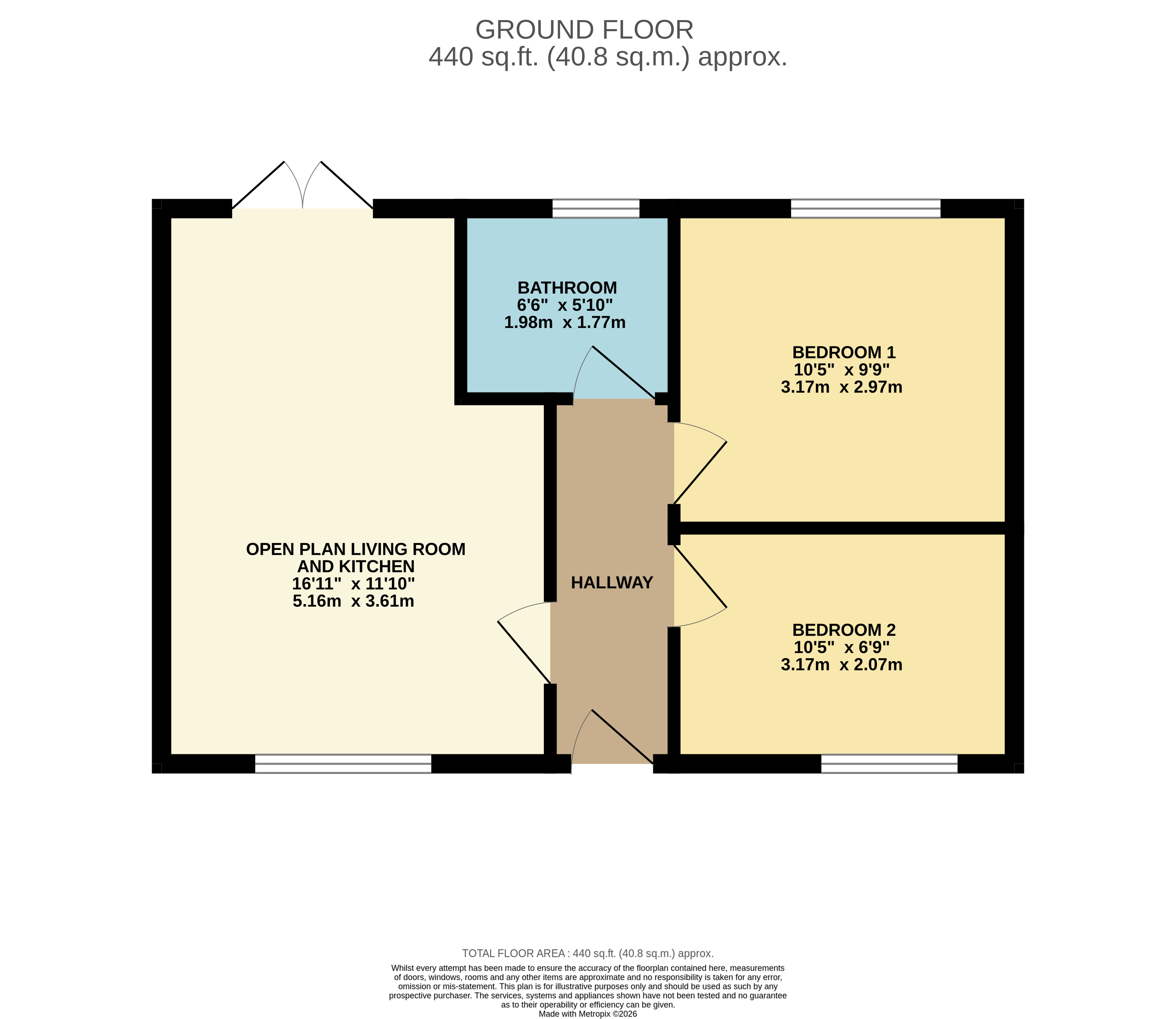 The Loaf, Nottingham Road, Ripley floorplan
