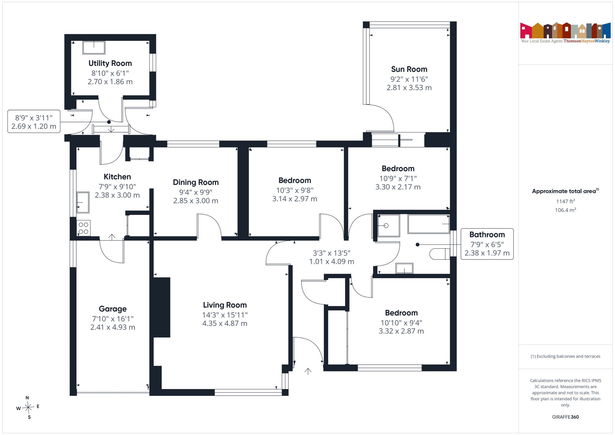 7 Rowan Tree Crescent, Kendal floorplan