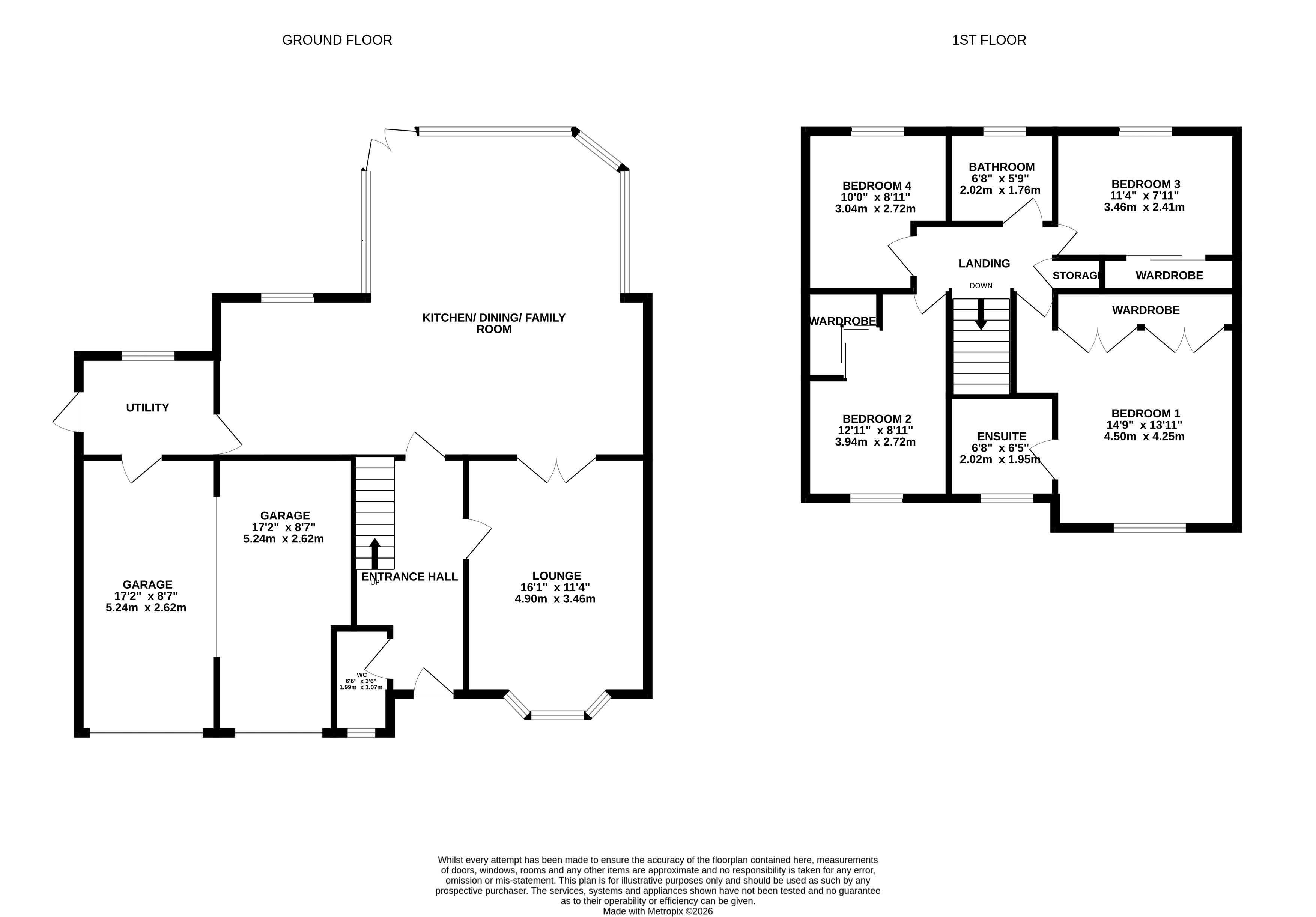 15, Kings Close, Heanor floorplan