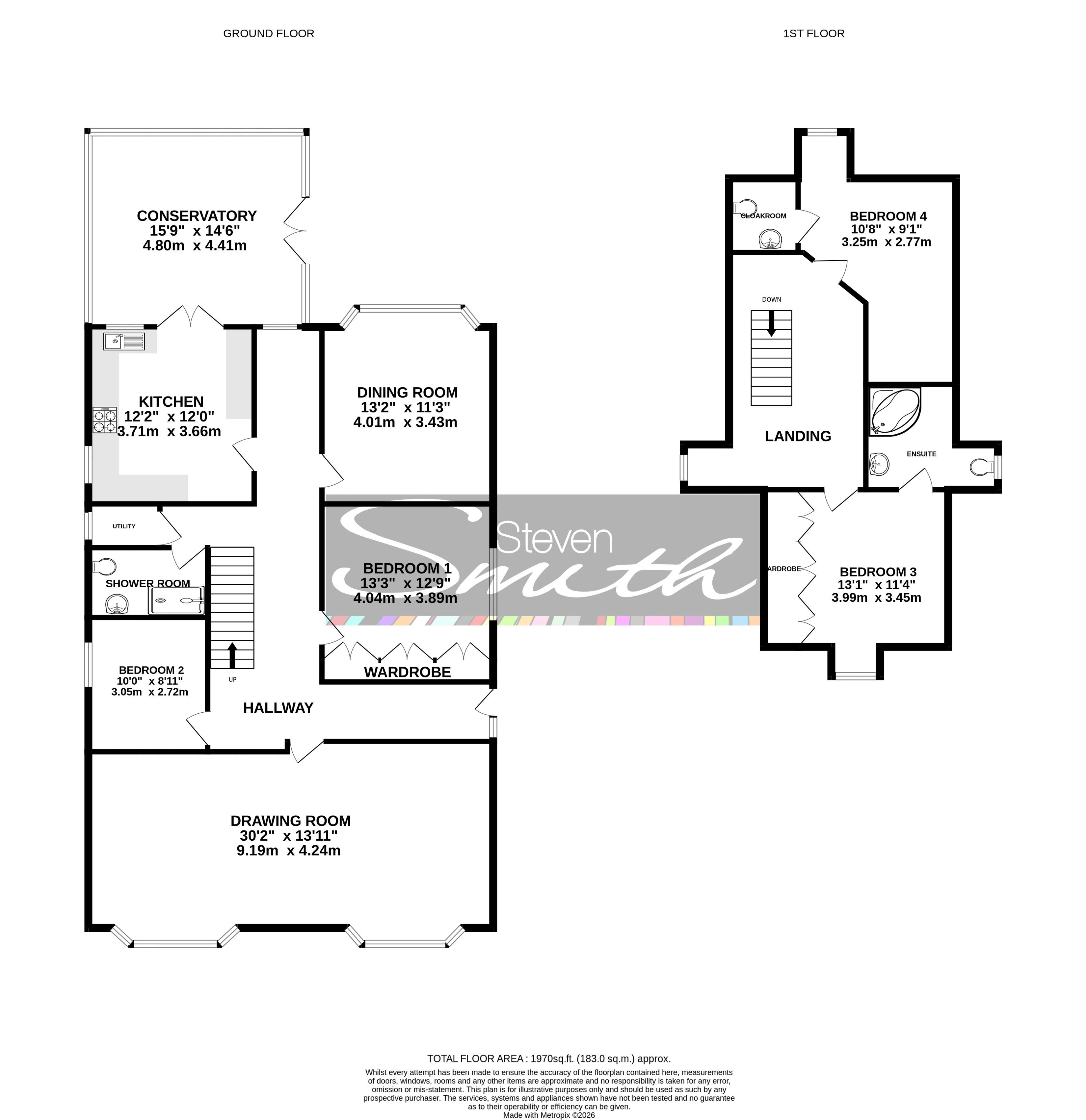 14, Channel Road, Clevedon floorplan