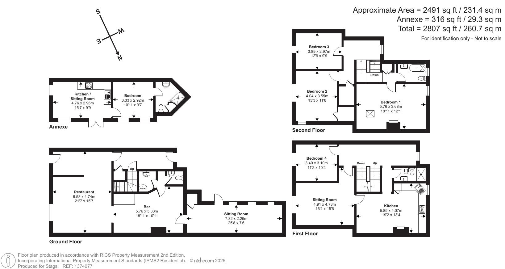 7, Church Street, Lyme Regis floorplan