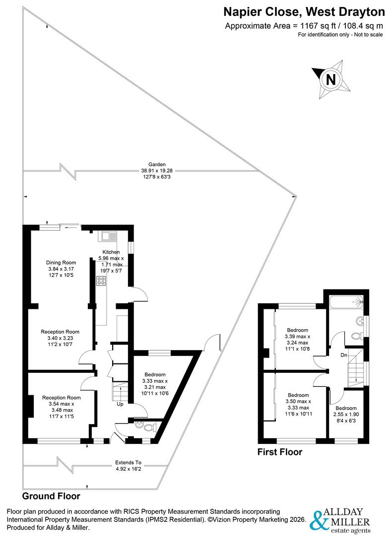 21, Napier Close, West Drayton floorplan