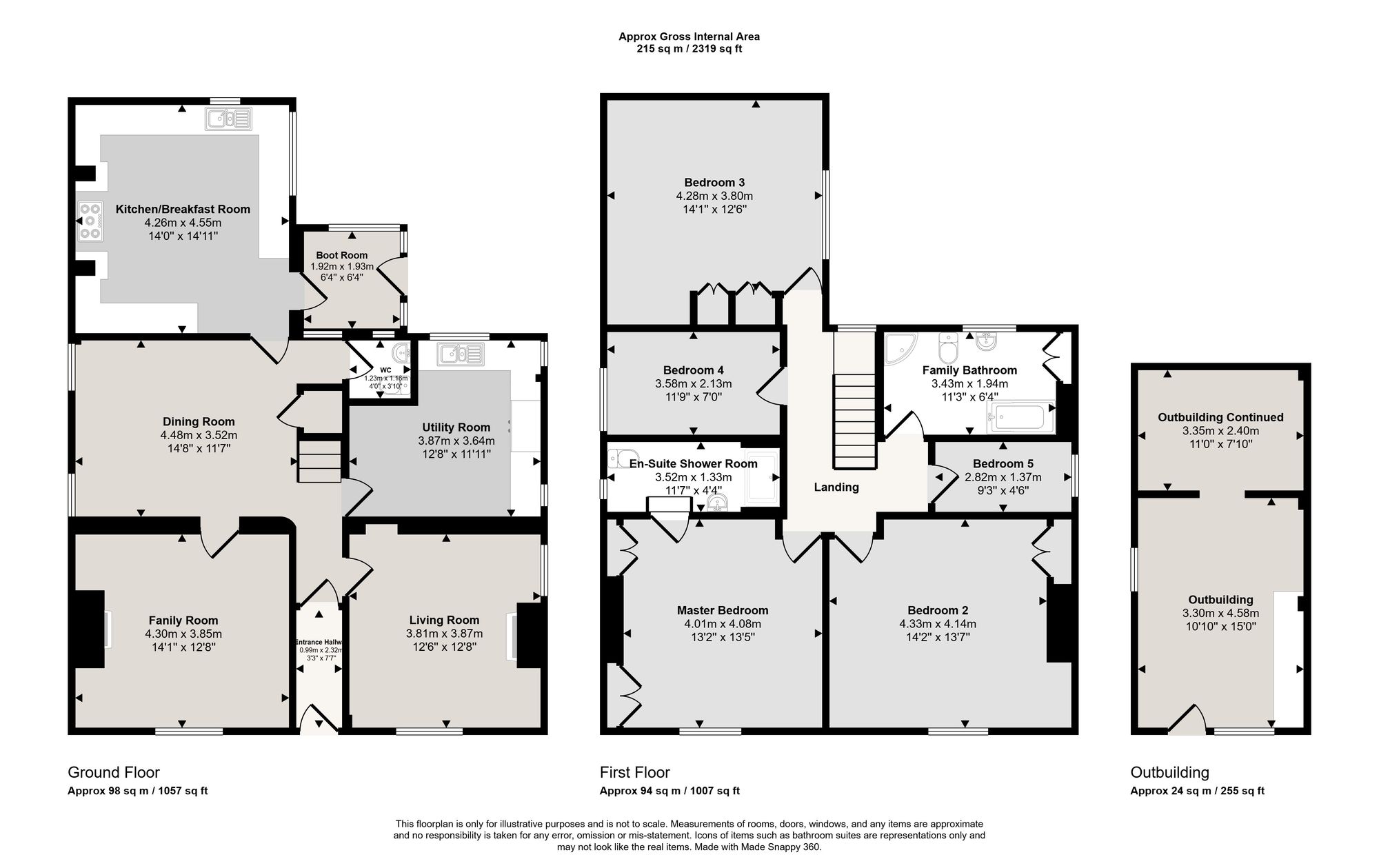 9 High Street, Huntingdon floorplan