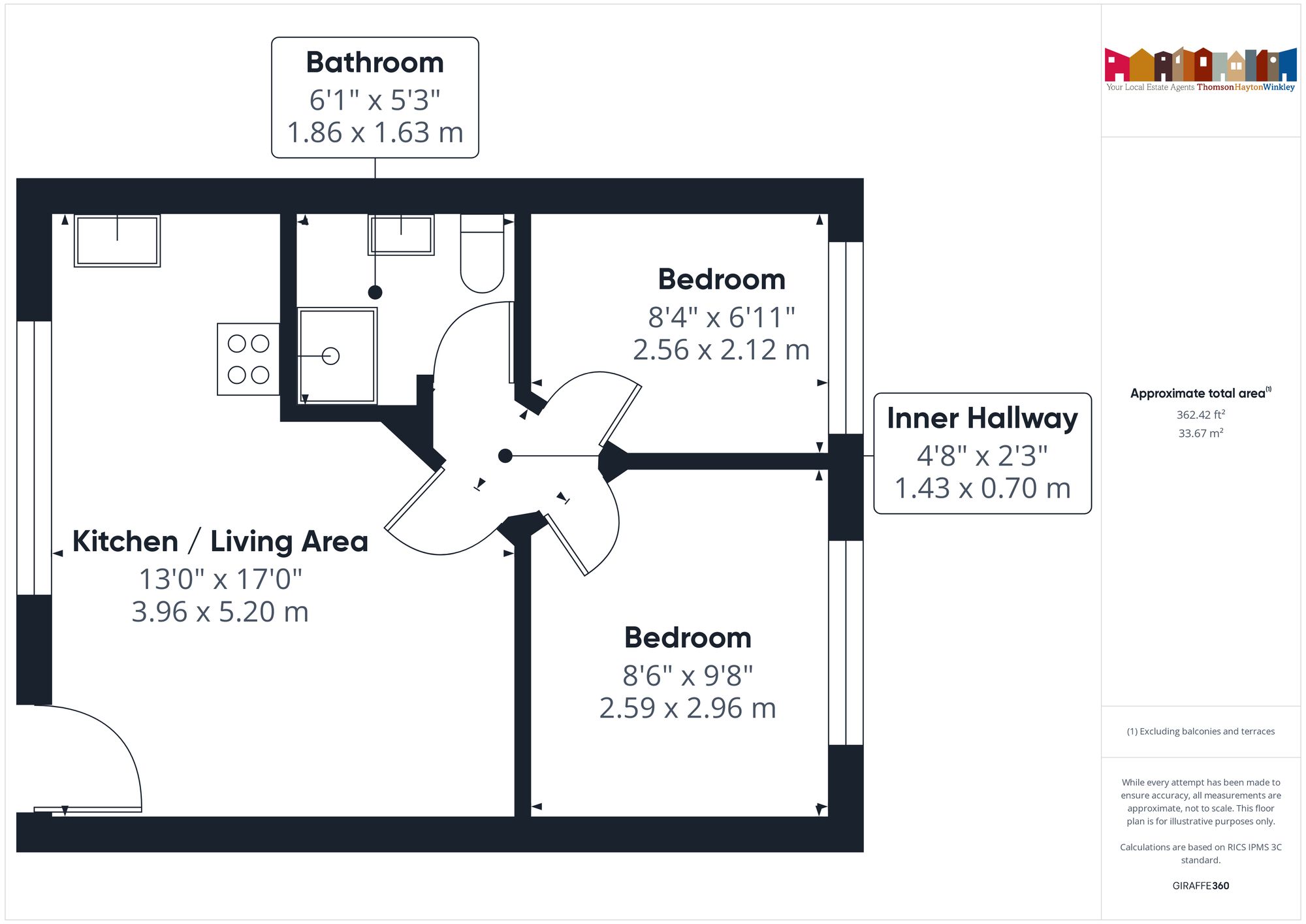Calgarth, 10 Priory Cottages, Windermere floorplan