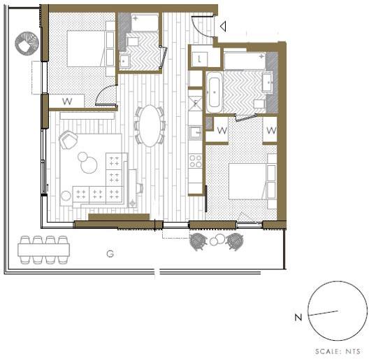 2 Bedrooms Flat for sale in Wardian, West Tower E14