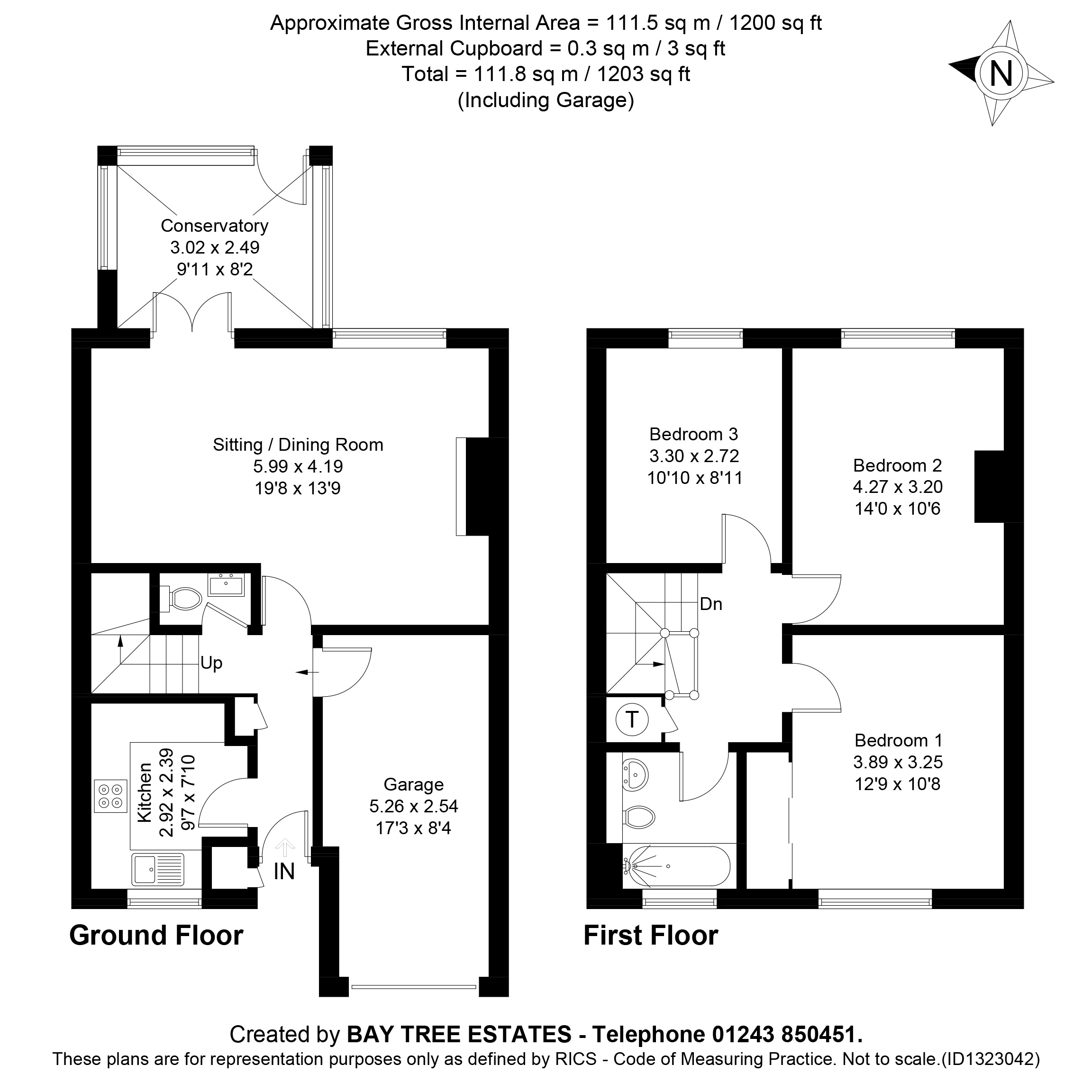4, Whitebeam Way, Middleton-on-Sea floorplan