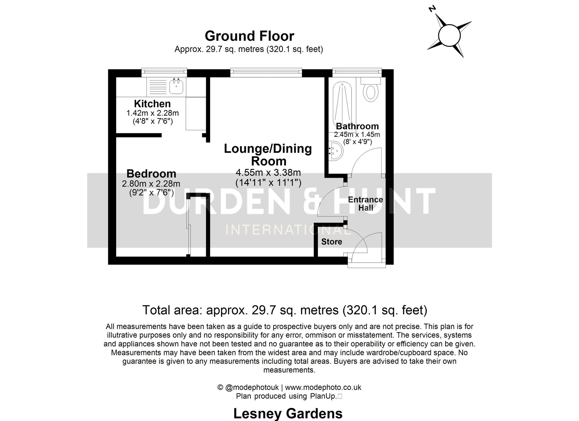 34 Lesney Gardens, Rochford floorplan