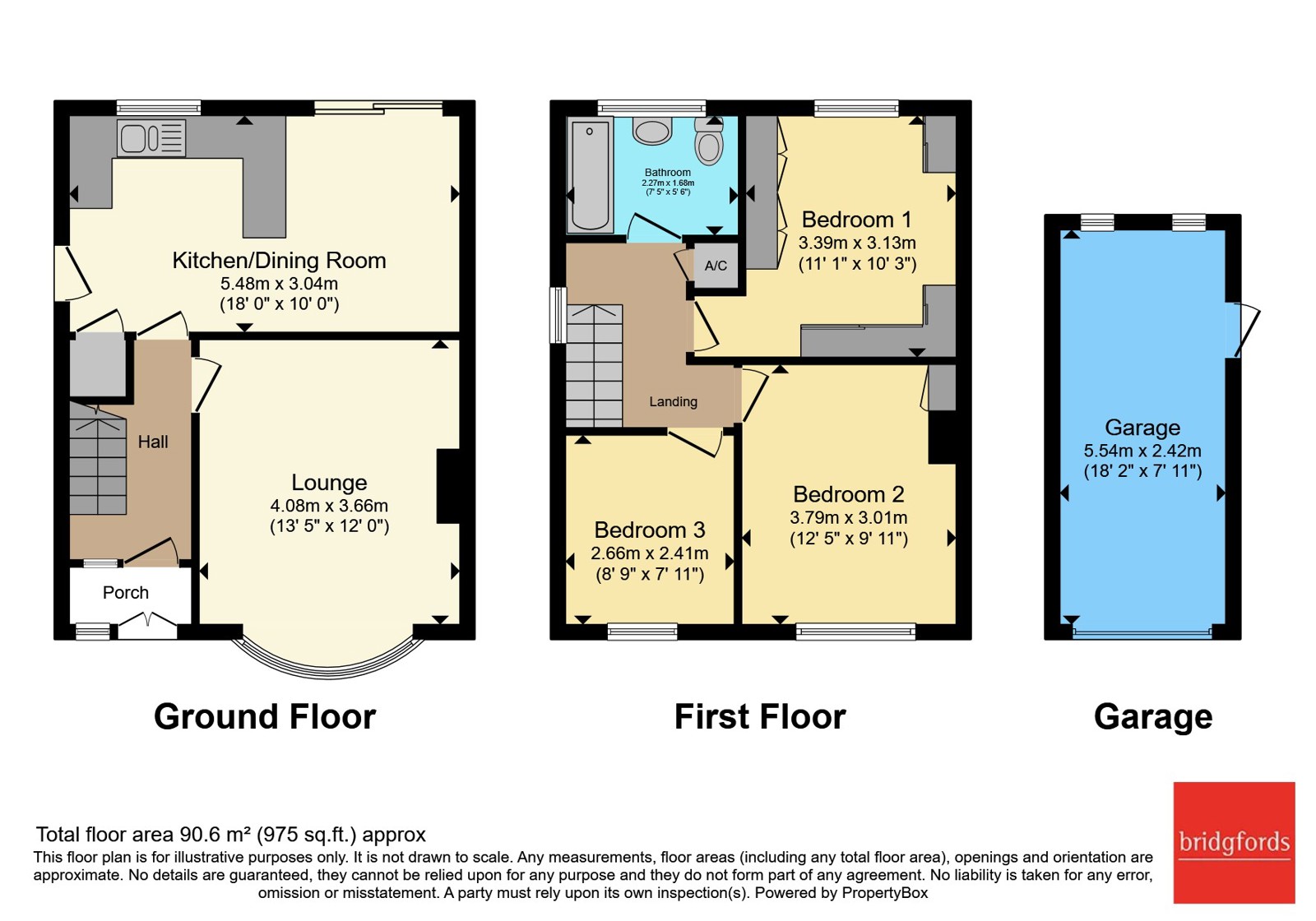 48, College Road, Staffordshire floorplan