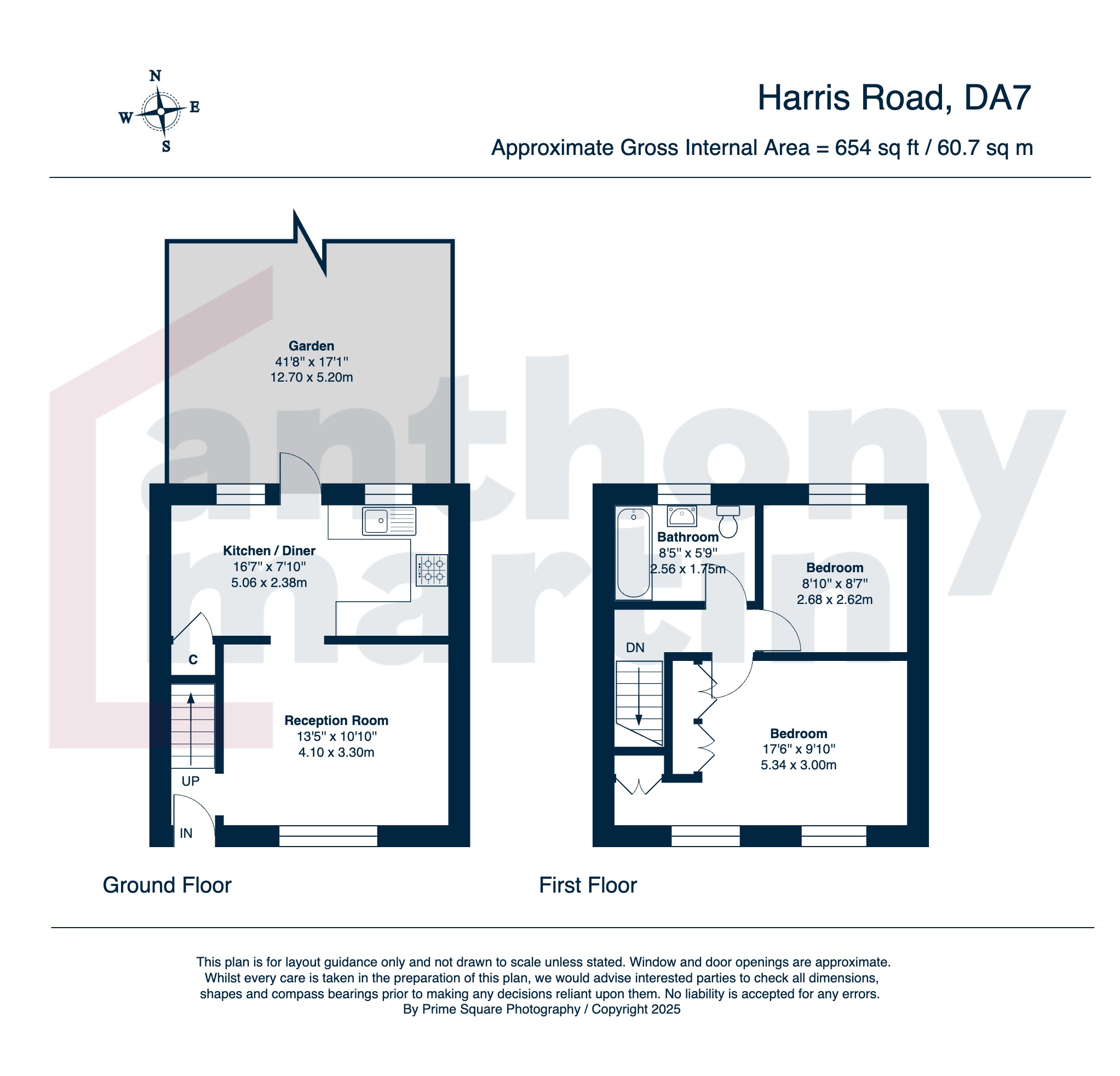 27, Harris Road, Bexleyheath floorplan