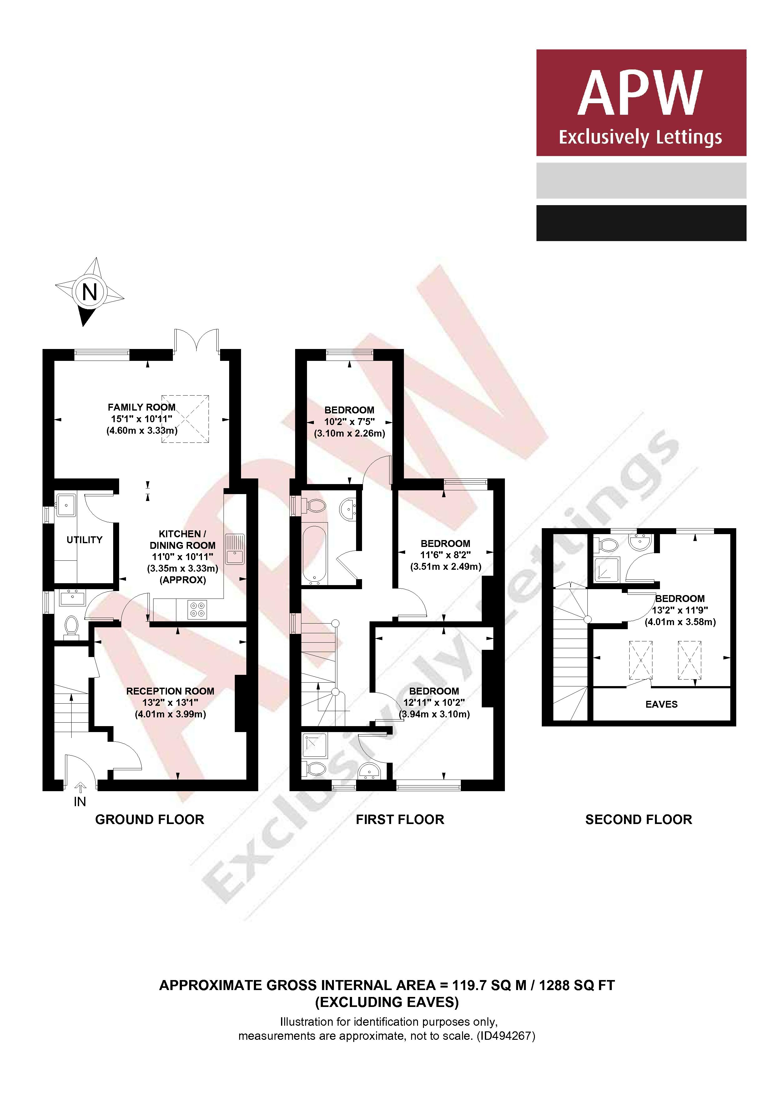 4 Bedrooms Terraced house to rent in Northfield Road, Cobham KT11