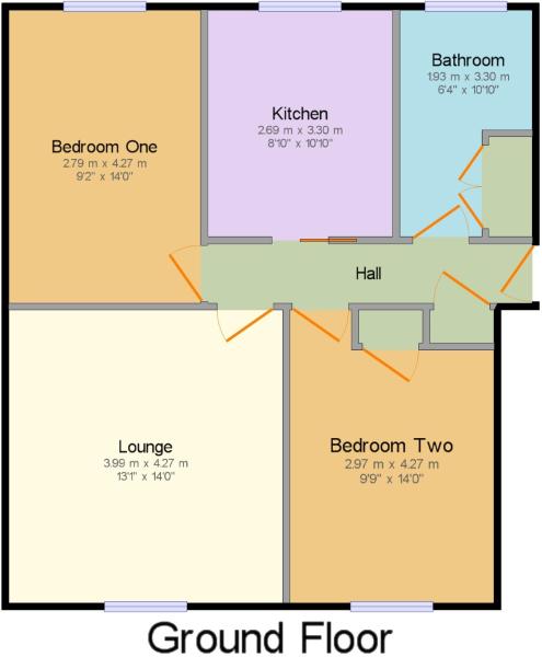 2 Bedrooms Flat for sale in Bingley Close, Snodland, Kent ME6