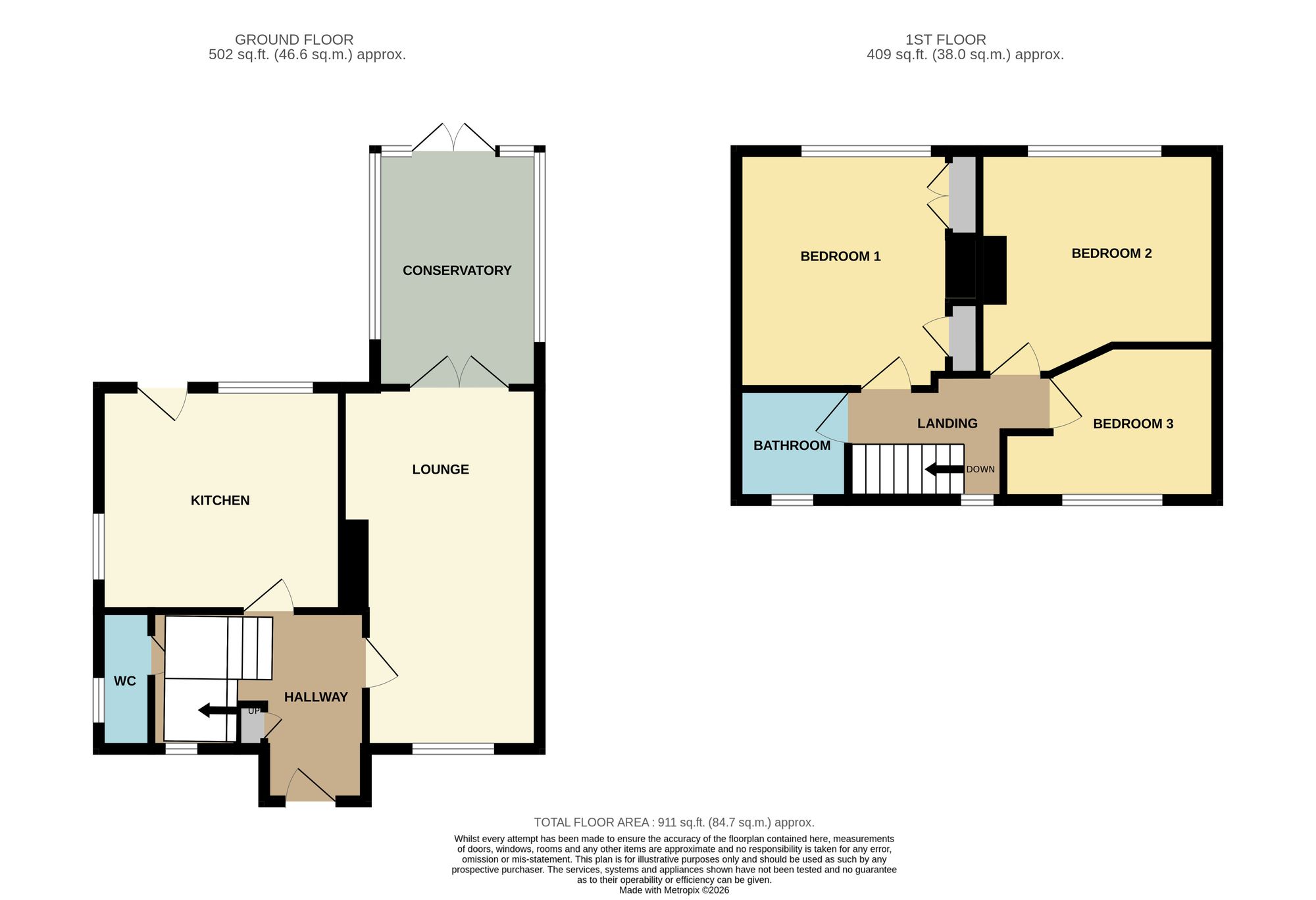 1 Springfield Newlands Road, Scarborough floorplan