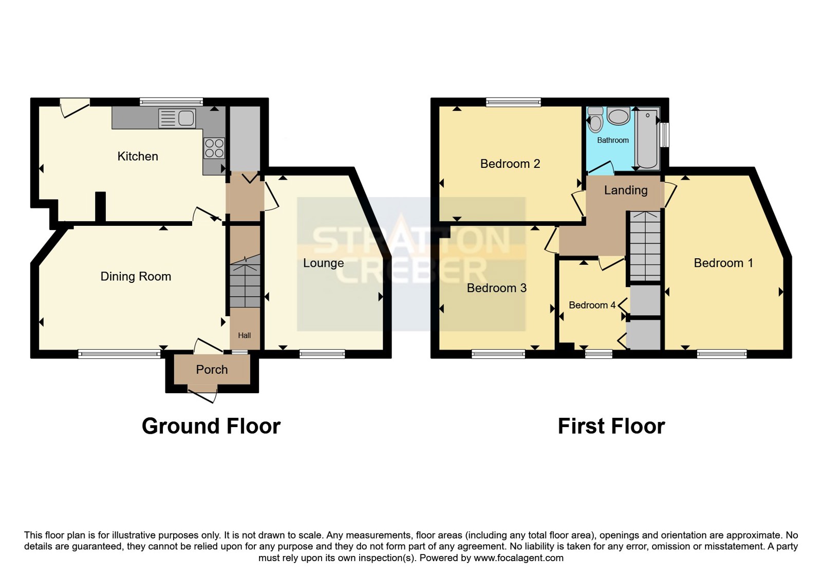 2, Queens Crescent, Cornwall floorplan